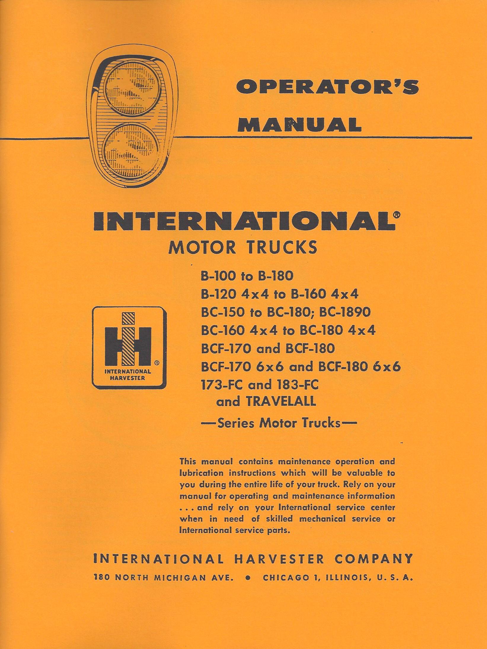 BB-1002513 Binder Books IH MANUALS & DECALS