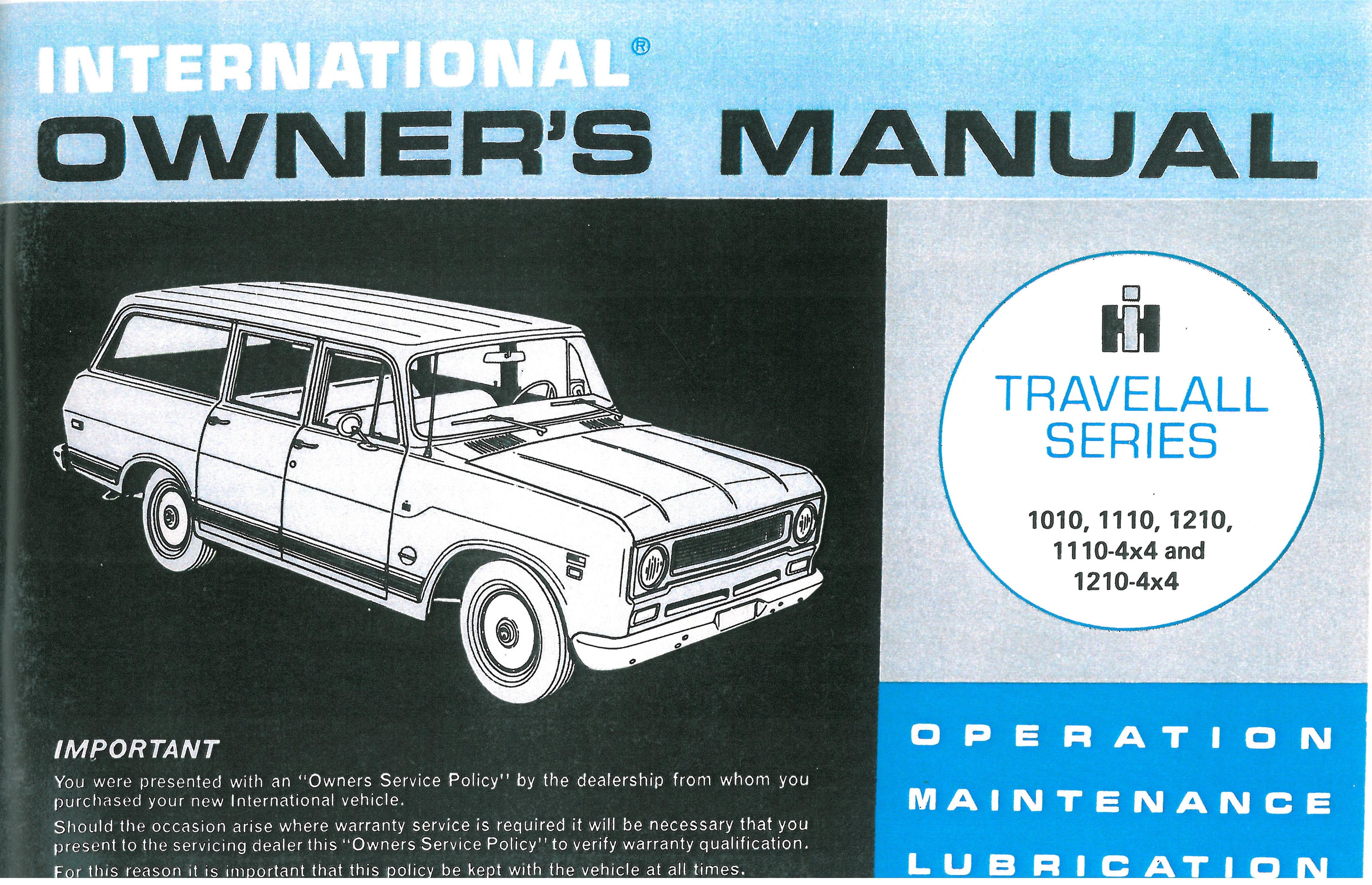 BB-1086684 Binder Books IH MANUALS & DECALS