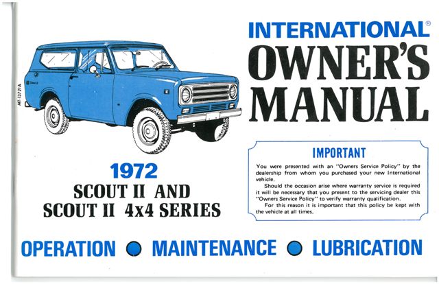 BB-1086722 Binder Books IH MANUALS & DECALS