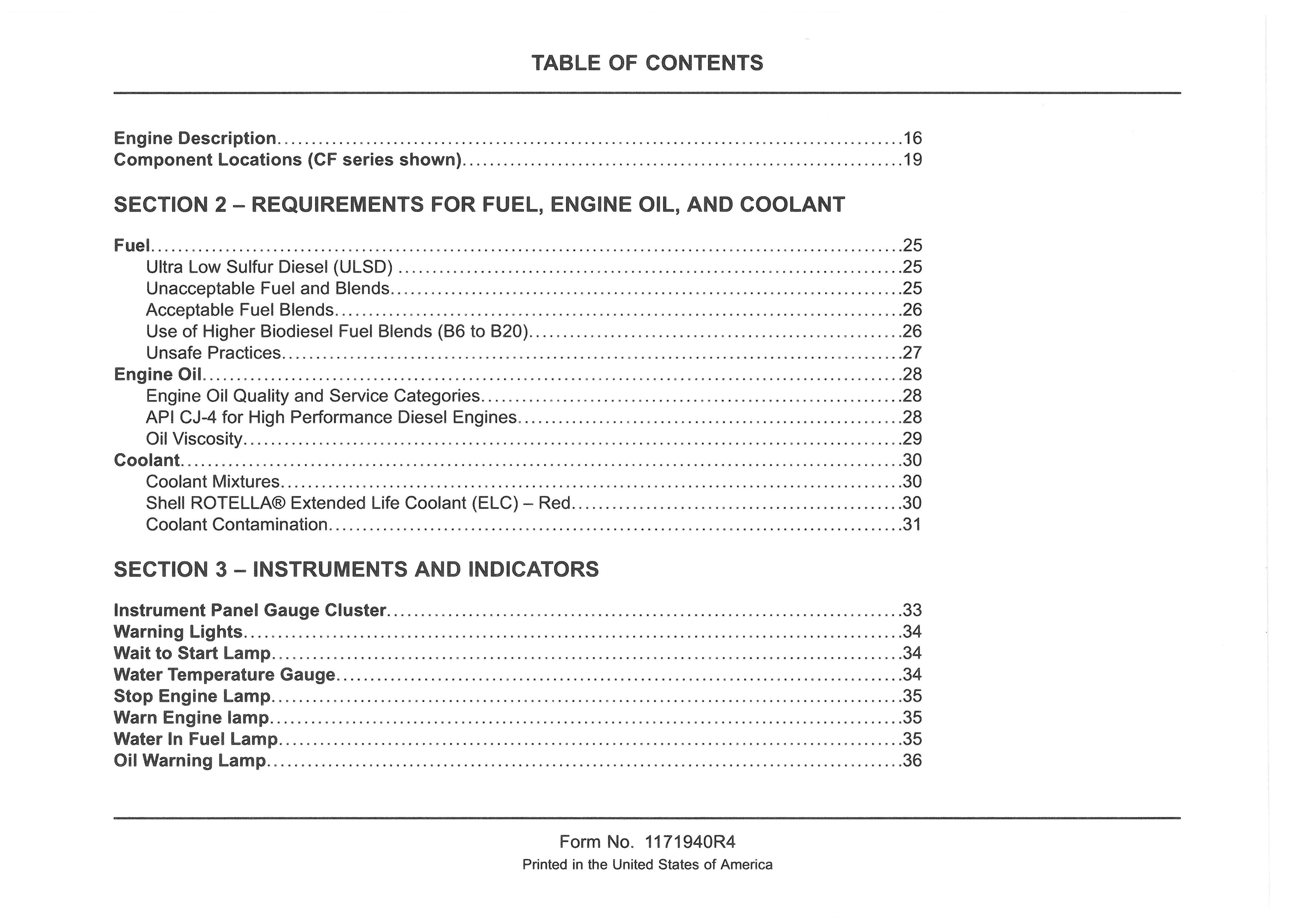 BB-1171940R4 Binder Books IH MANUALS & DECALS