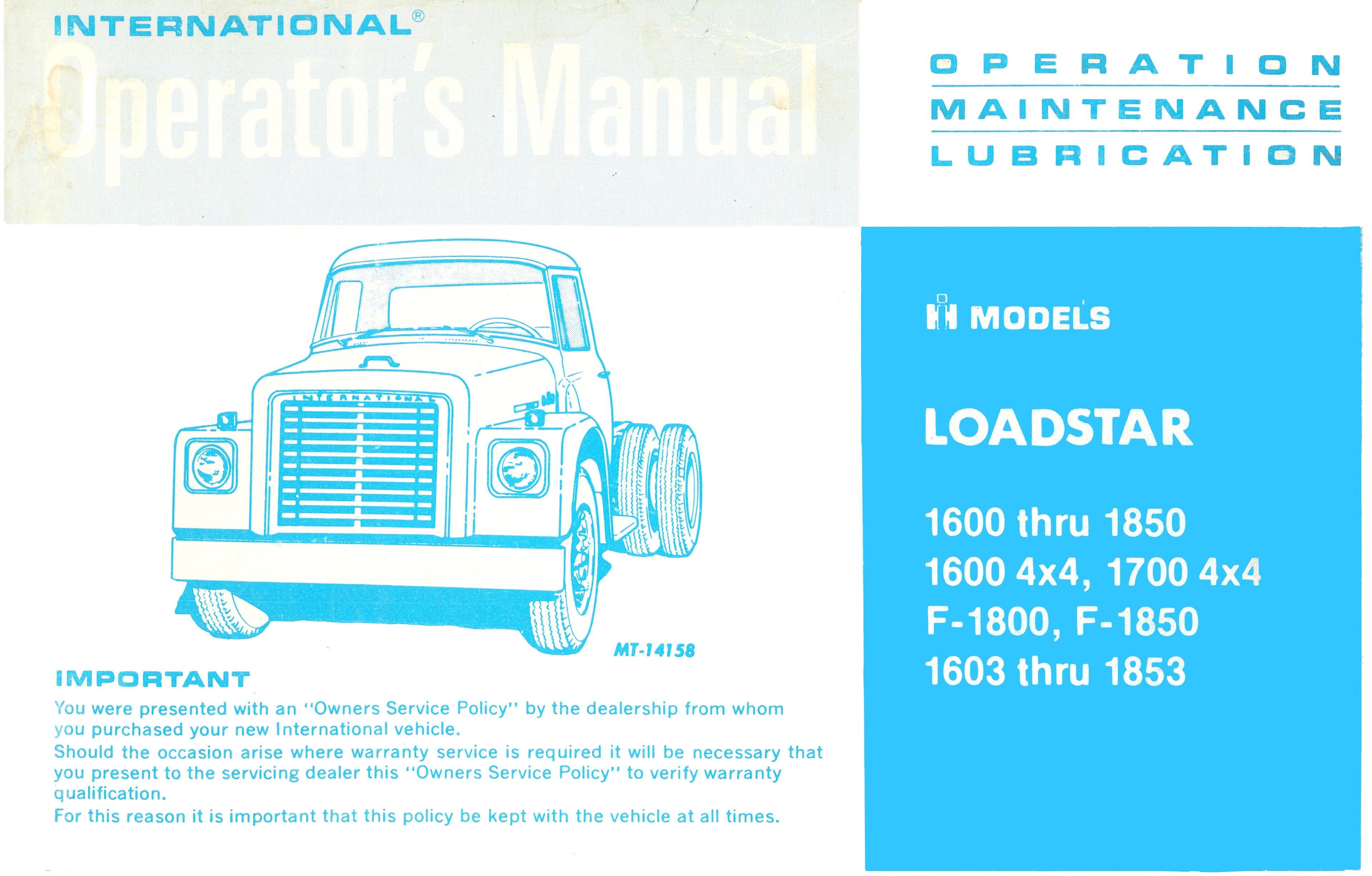 BB-1086733R2 Binder Books IH MANUALS & DECALS