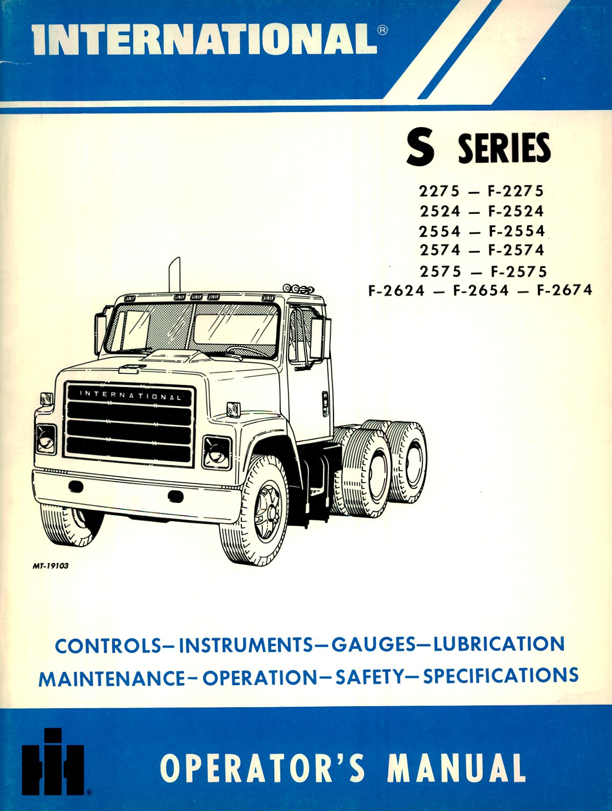 BB-1086996R1 Binder Books IH MANUALS & DECALS