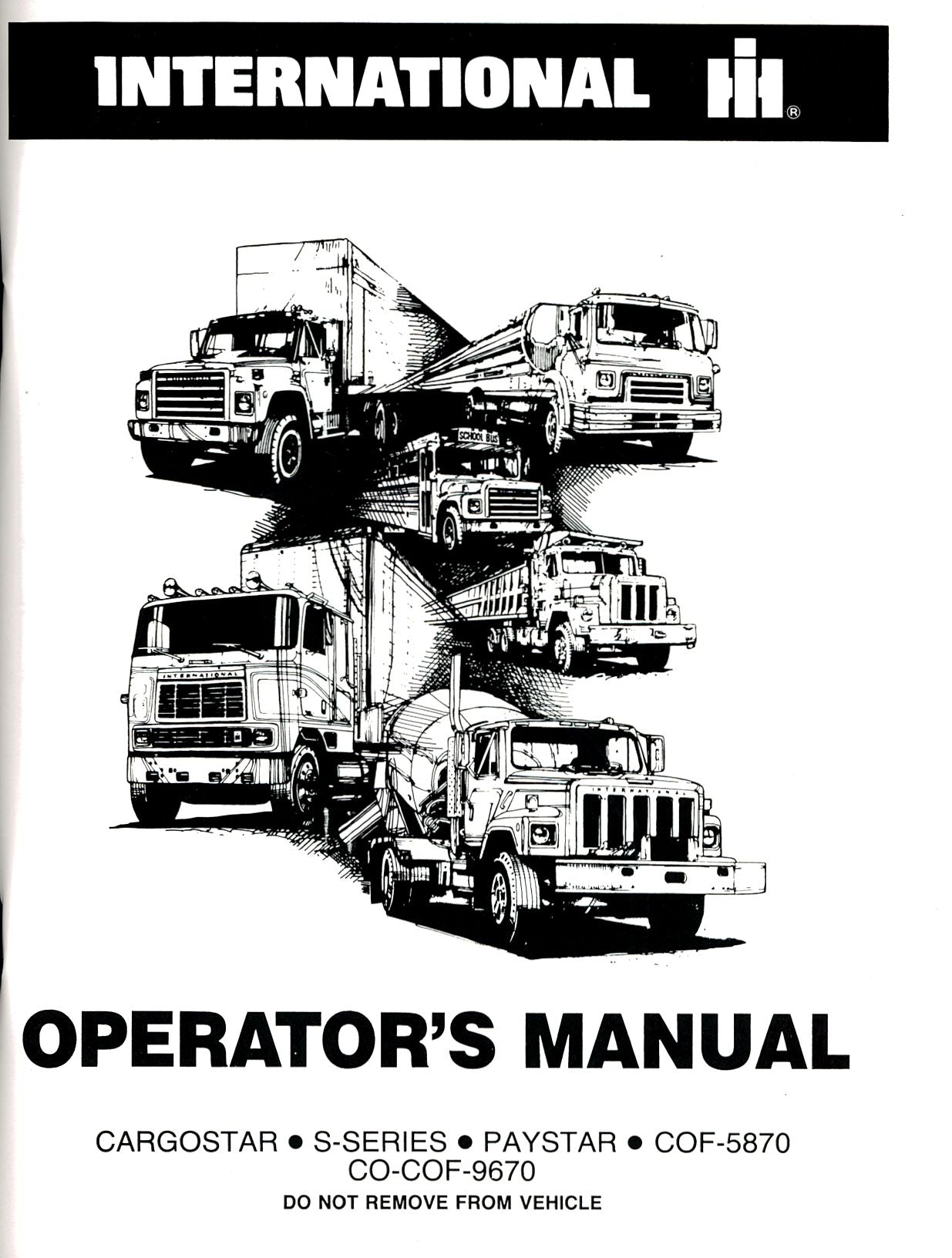 BB-1087383R2 Binder Books IH MANUALS & DECALS