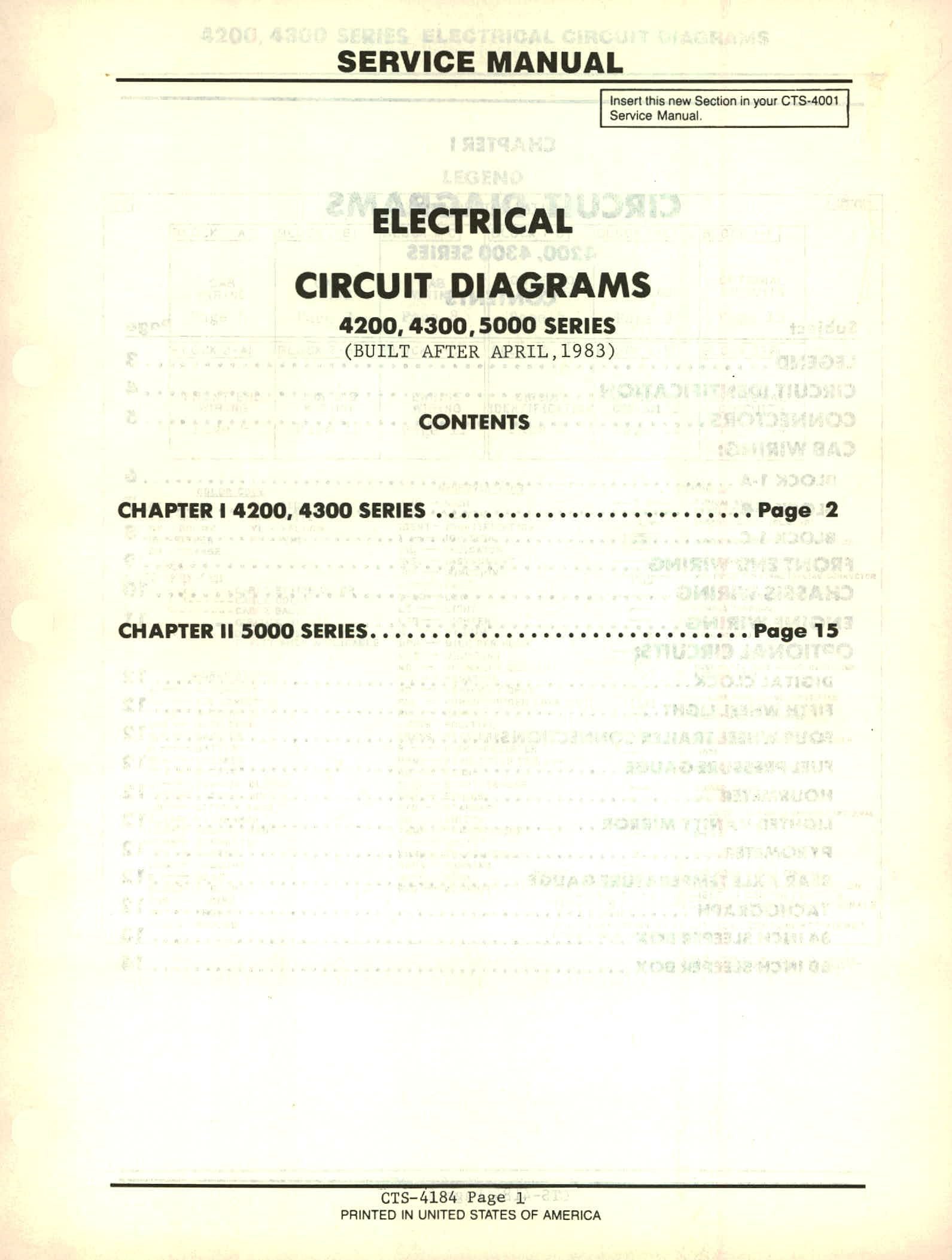 BB-CTS-4184 Binder Books IH MANUALS & DECALS