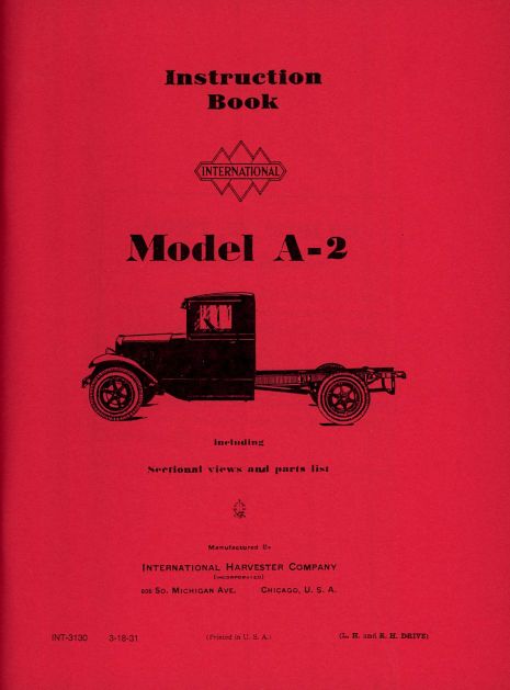 BB-INT-3130 Binder Books IH MANUALS & DECALS