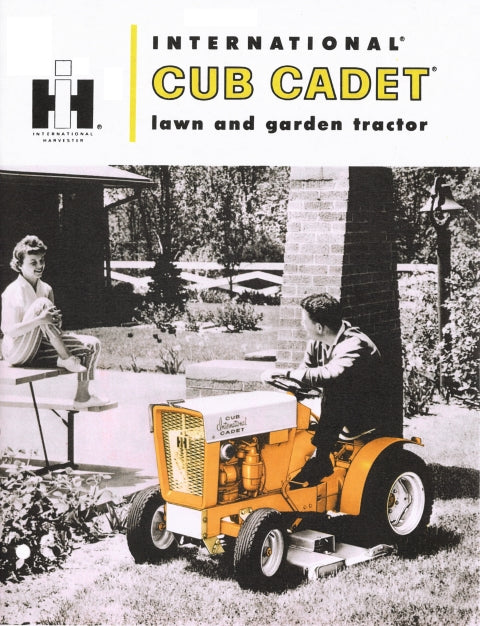 Color Brochure for 1961 Original IH Cub Cadet - 16 Pages! – Binder
