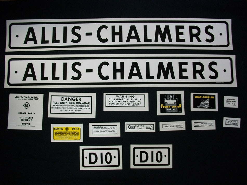 BB-DS-AC-D10-57 Binder Books IH MANUALS & DECALS