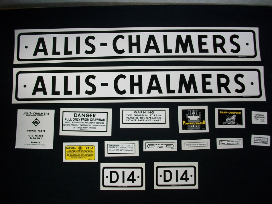 BB-DS-AC-D14-57 Binder Books IH MANUALS & DECALS