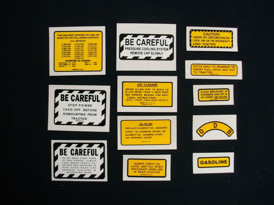 BB-DS-IH-100 Binder Books IH MANUALS & DECALS