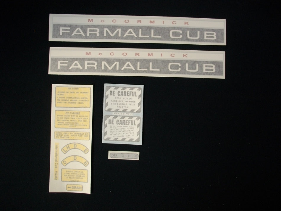 BB-DS-IH-MFCUB-V Binder Books IH MANUALS & DECALS