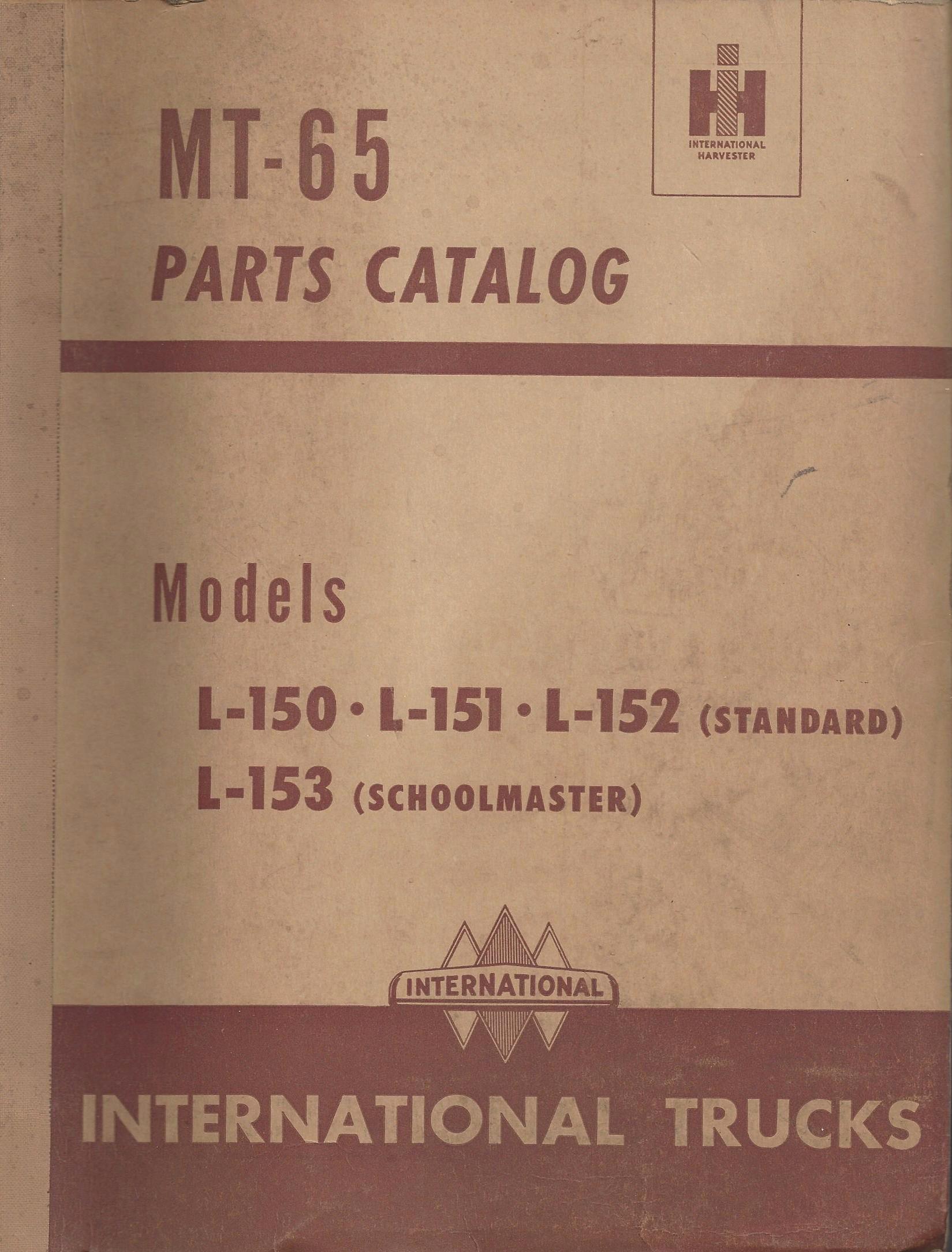 BB-MT-65 Binder Books IH MANUALS & DECALS