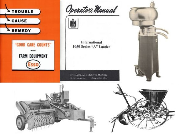 IH Implements Manuals