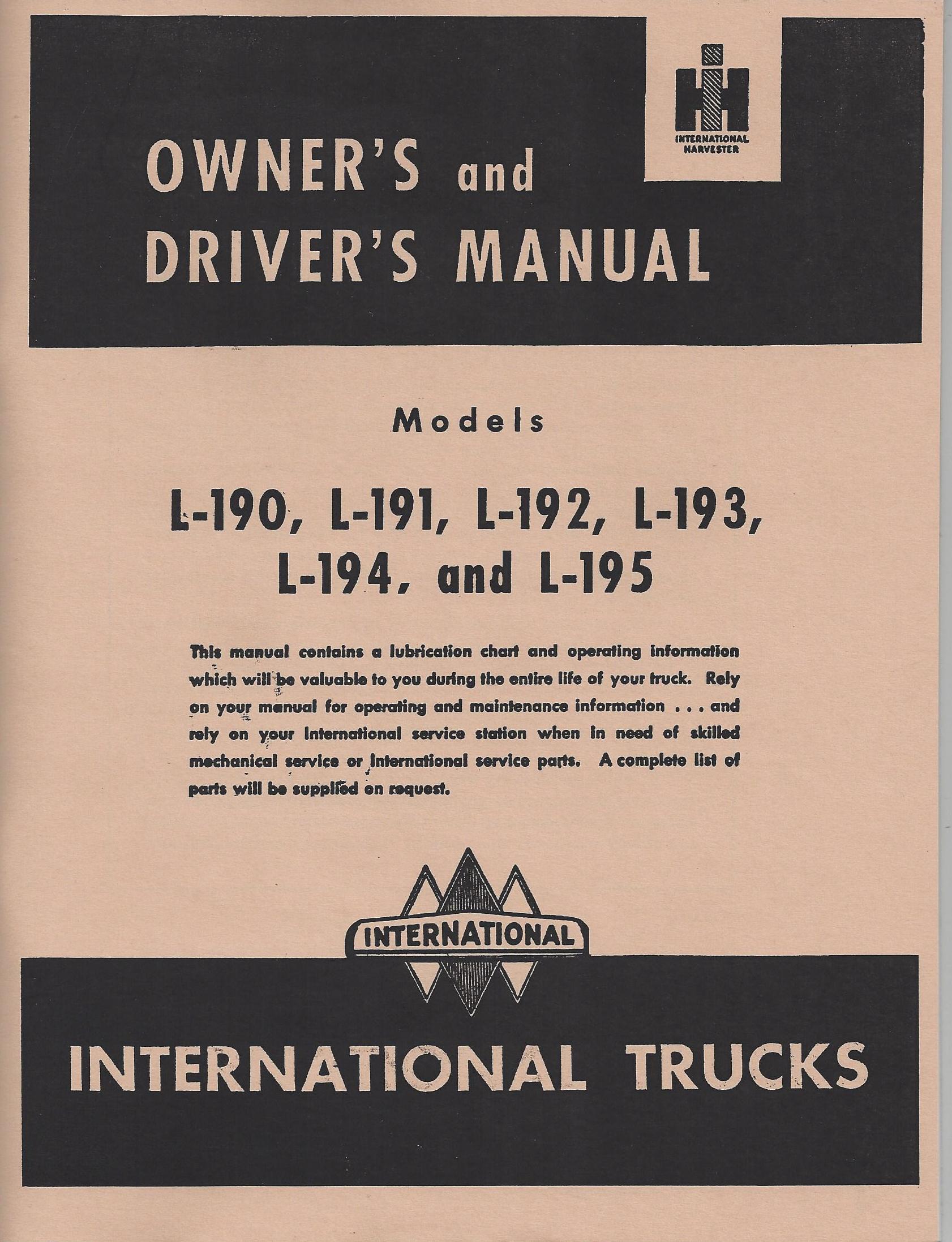 BB-1002120 Binder Books IH MANUALS & DECALS