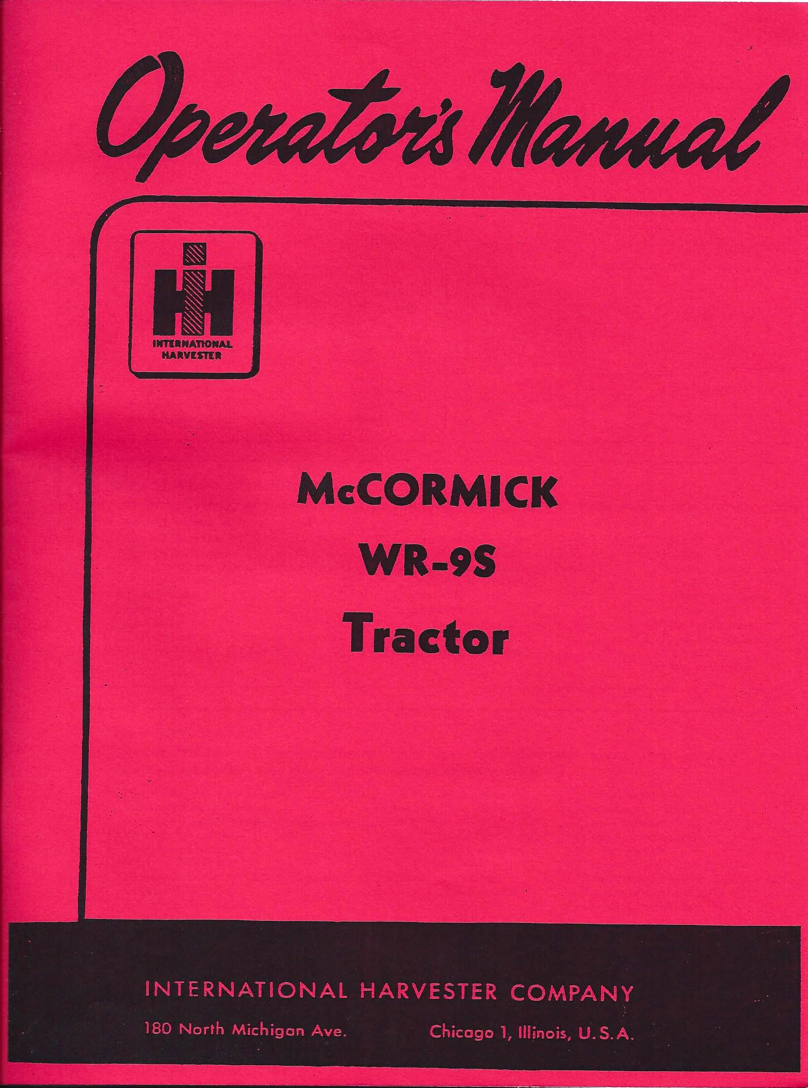 BB-1004333 Binder Books IH MANUALS & DECALS