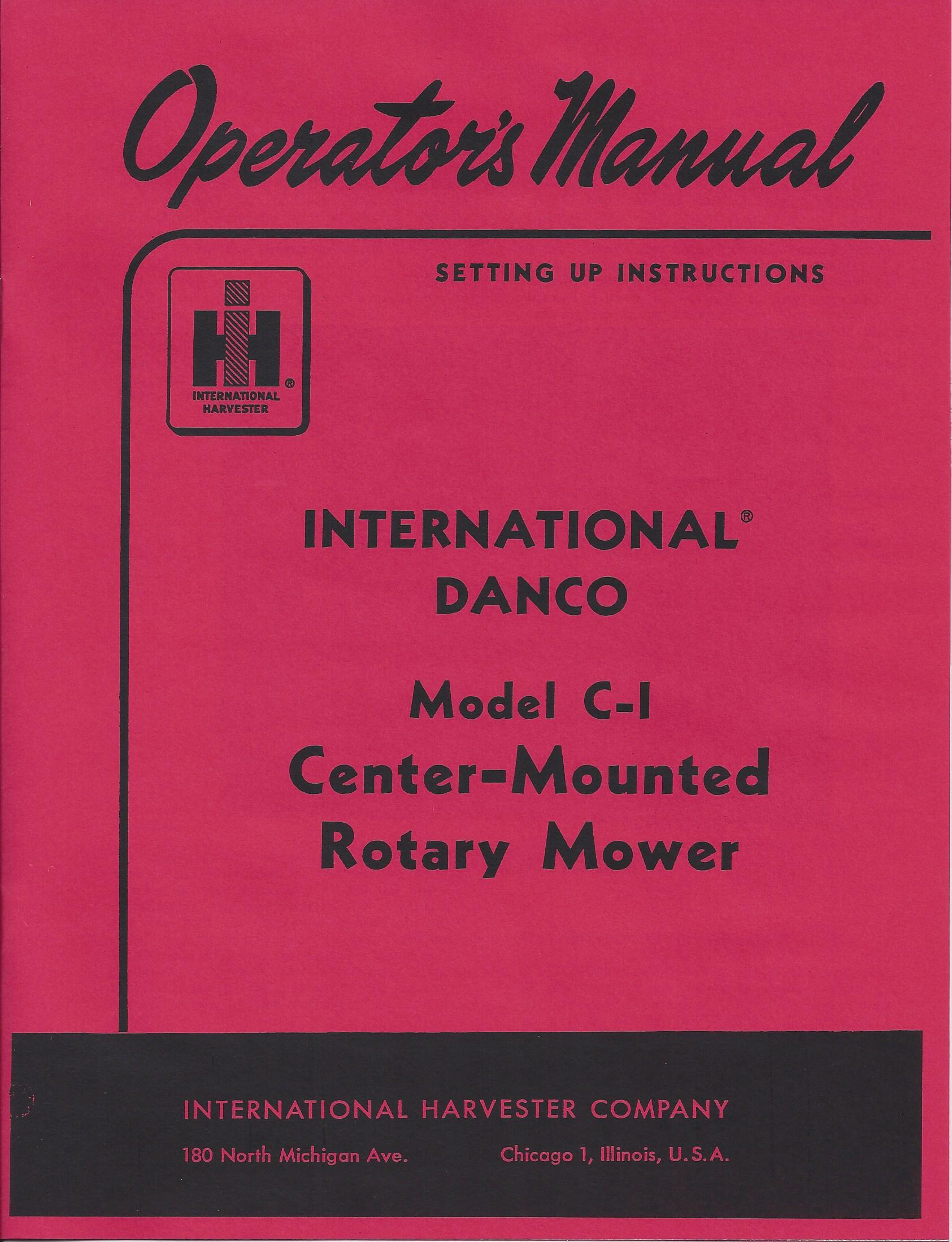 BB-1005984 Binder Books IH MANUALS & DECALS