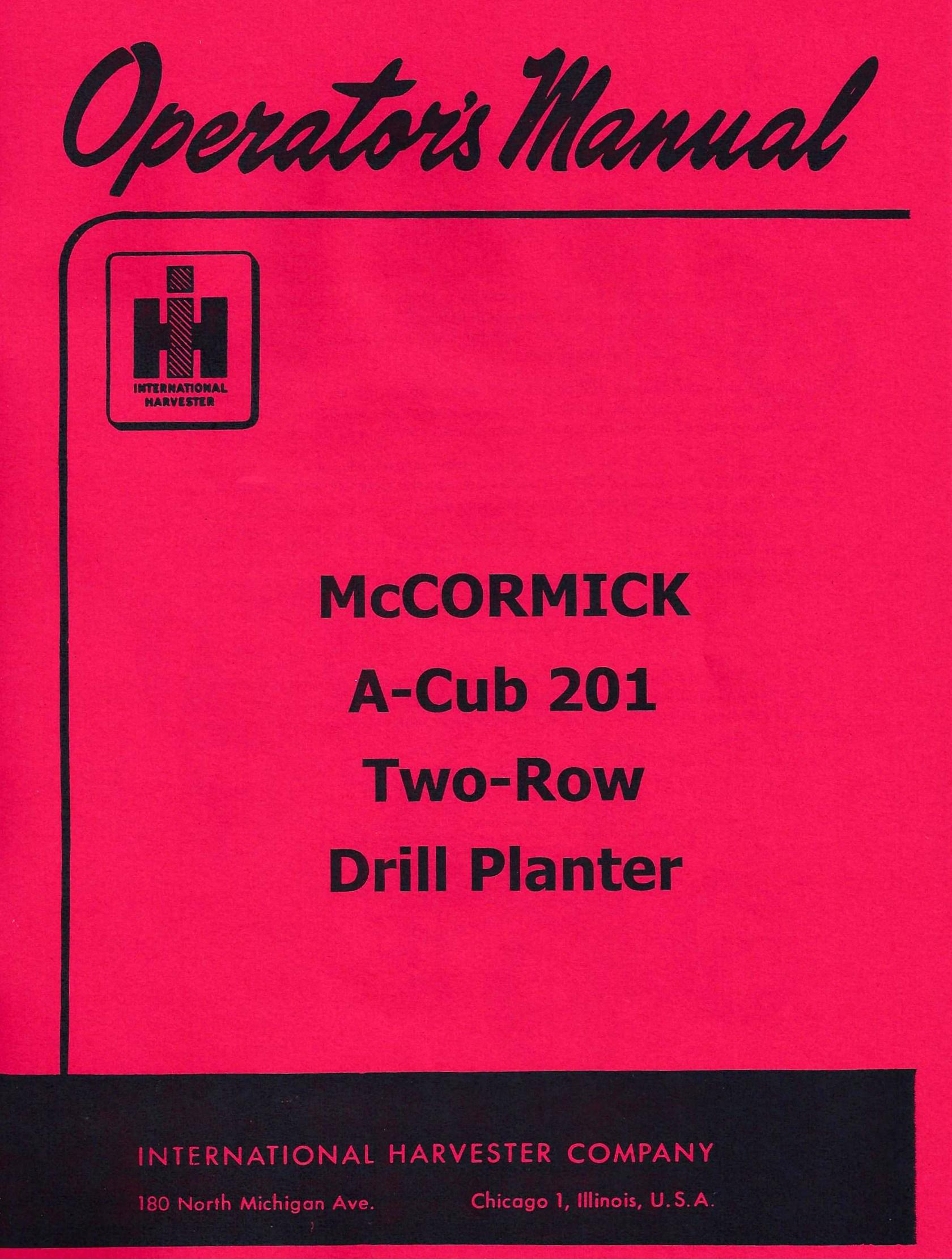 BB-1007186 Binder Books IH MANUALS & DECALS