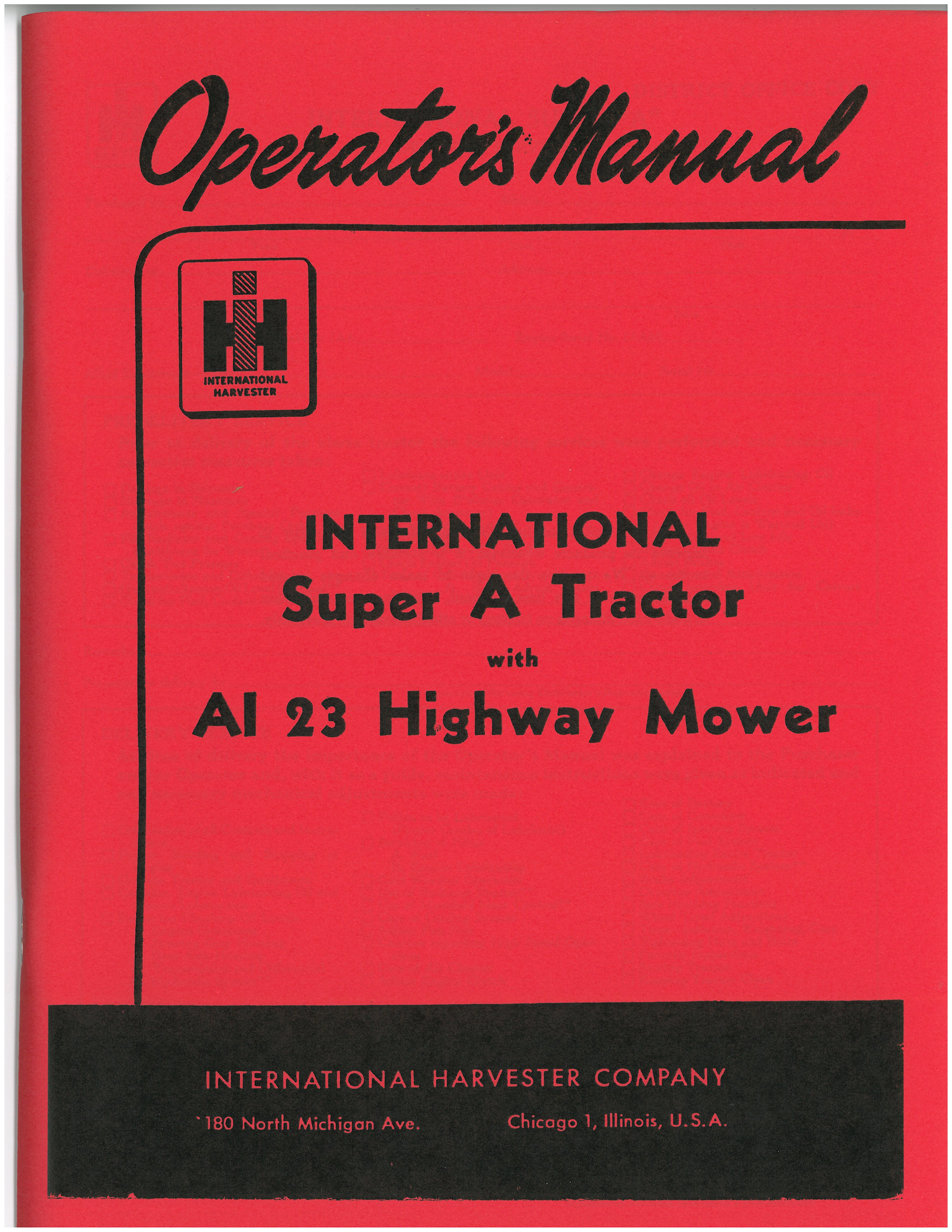 BB-1011222 Binder Books IH MANUALS & DECALS