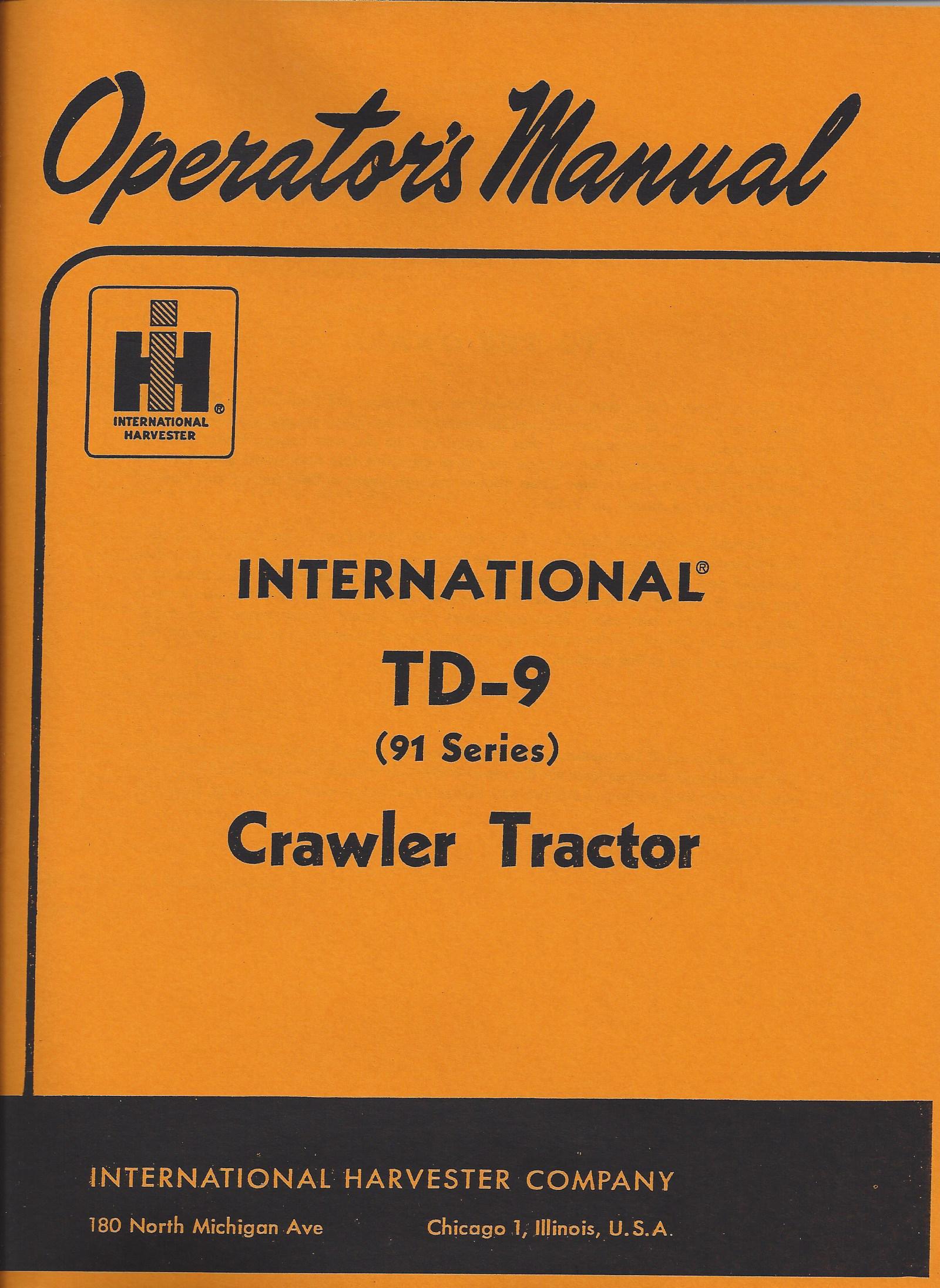 BB-1013150 Binder Books IH MANUALS & DECALS