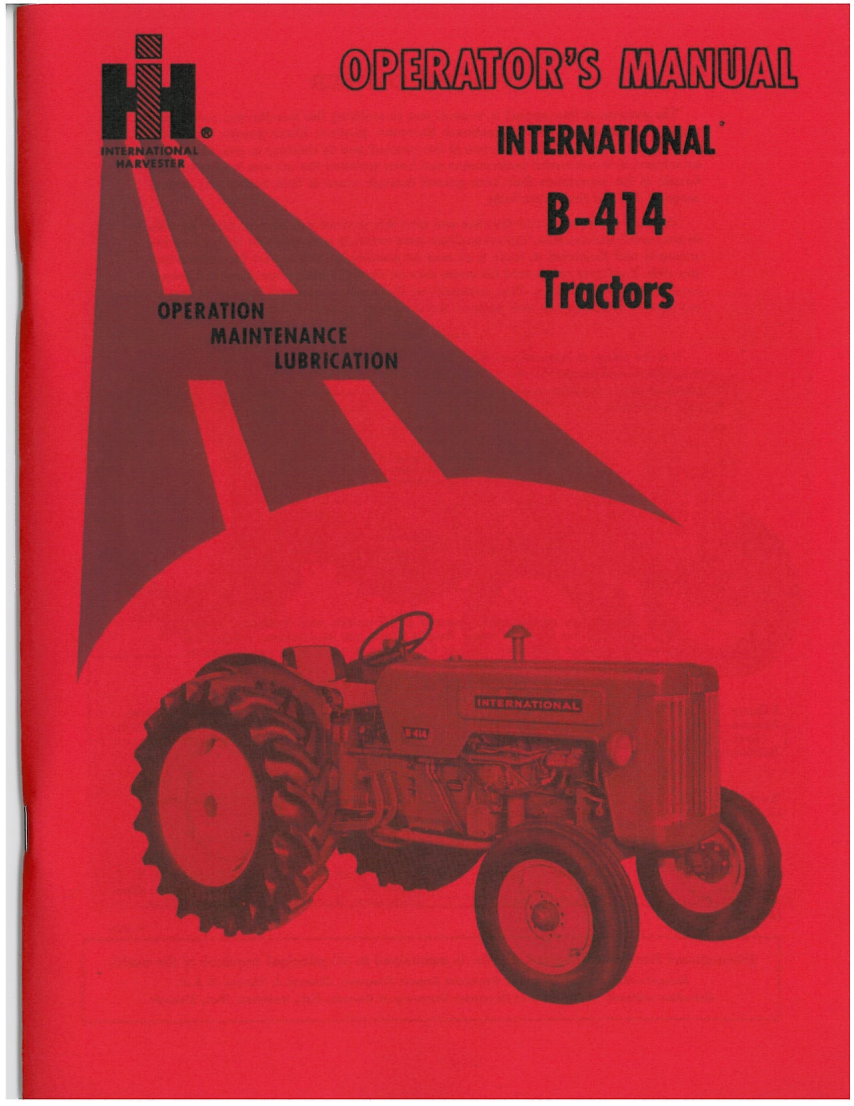 BB-1014316 Binder Books IH MANUALS & DECALS