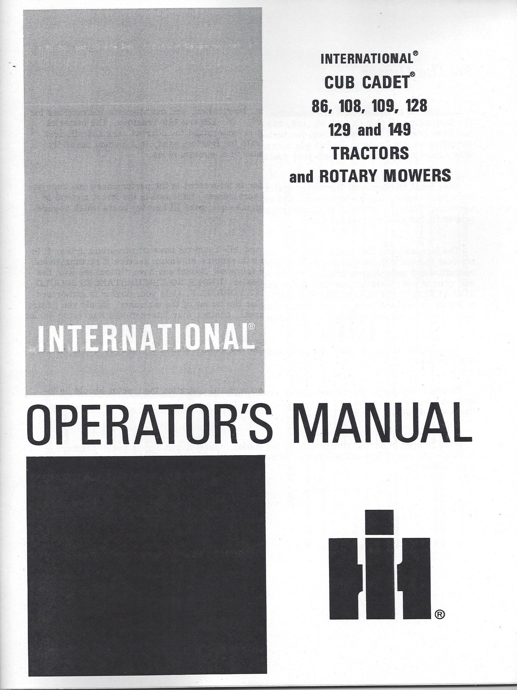 BB-1084284 Binder Books IH MANUALS & DECALS