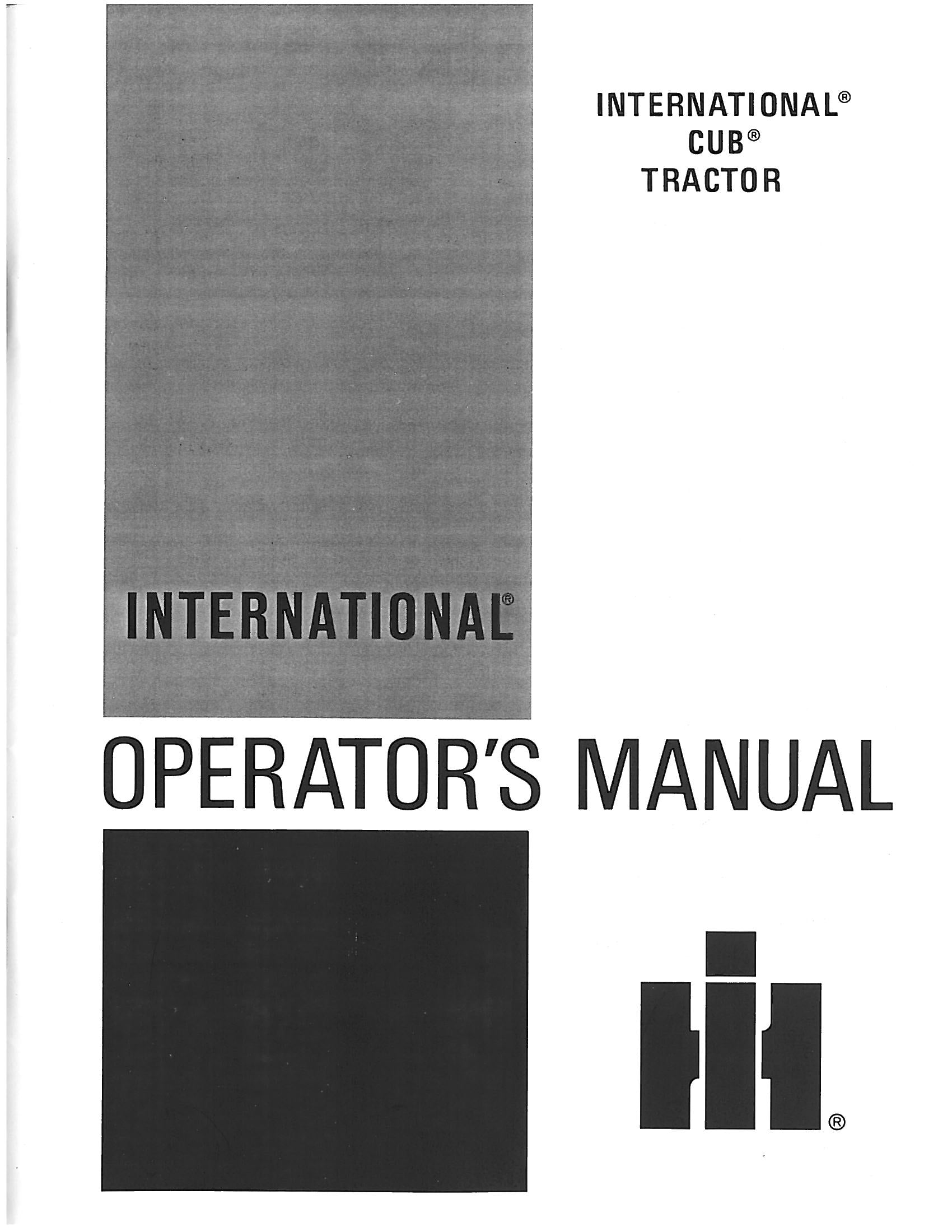 BB-1084506 Binder Books IH MANUALS & DECALS