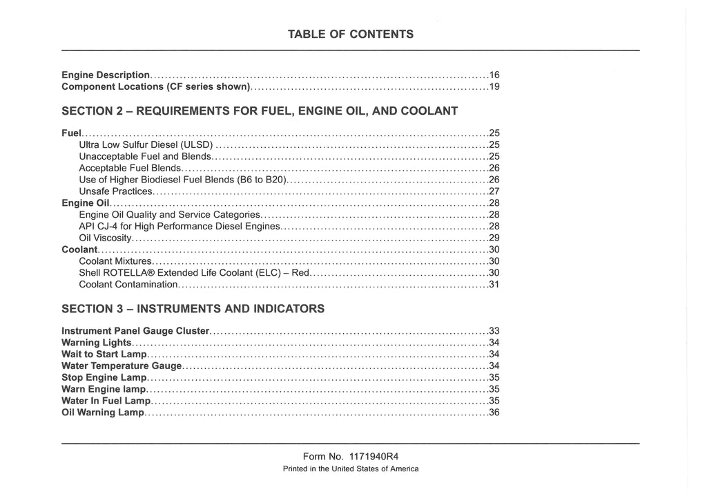 BB-1171940R4 Binder Books IH MANUALS & DECALS