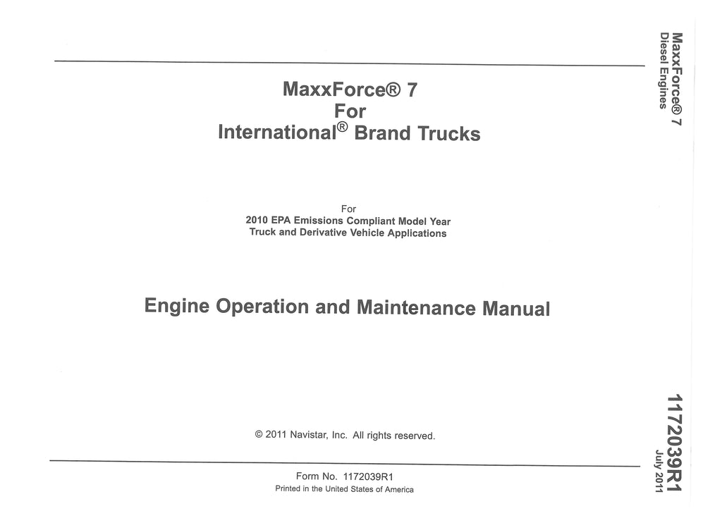 BB-1172039R1 Product Image 2 Binder Books IH Manuals & Decals