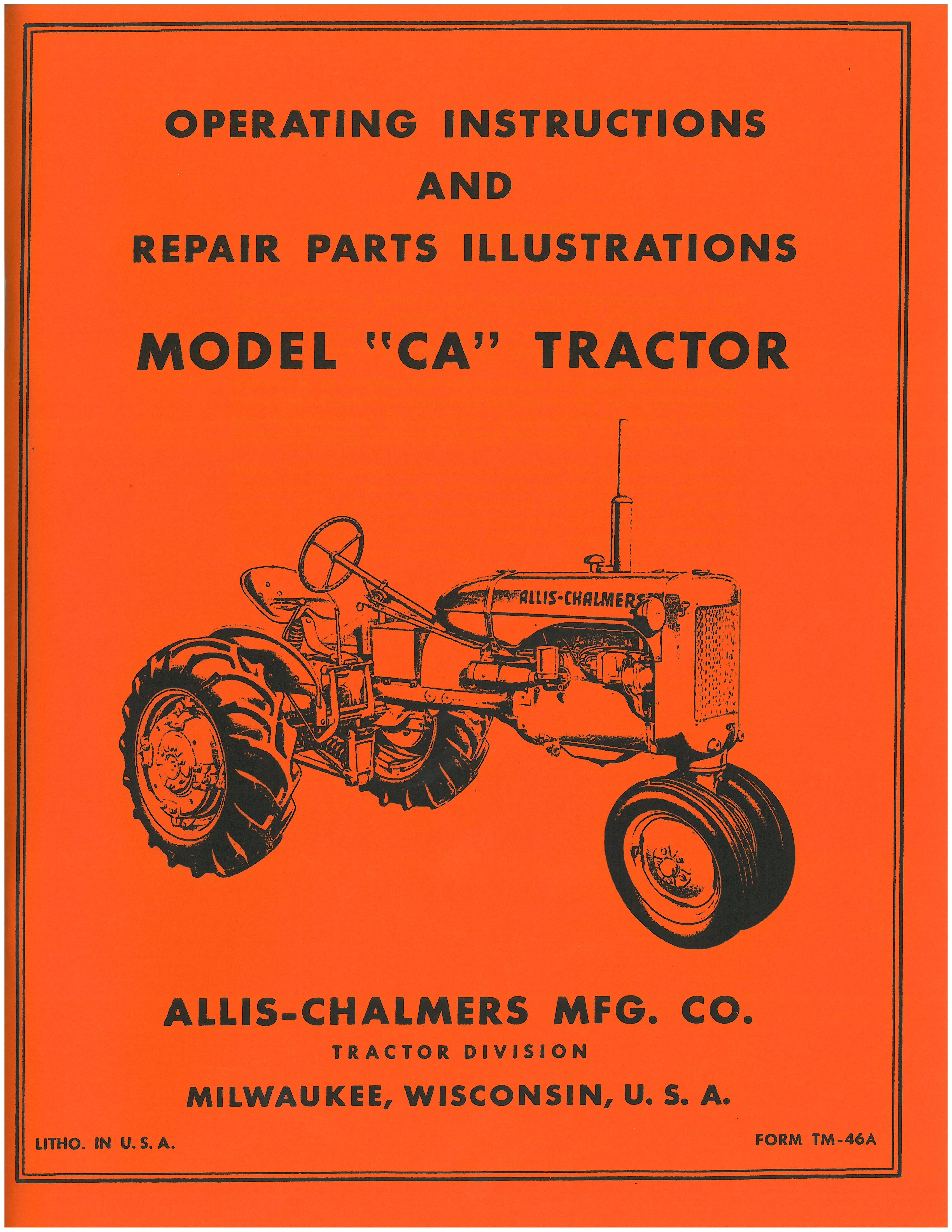 BB-AC-OM-CA Binder Books IH MANUALS & DECALS