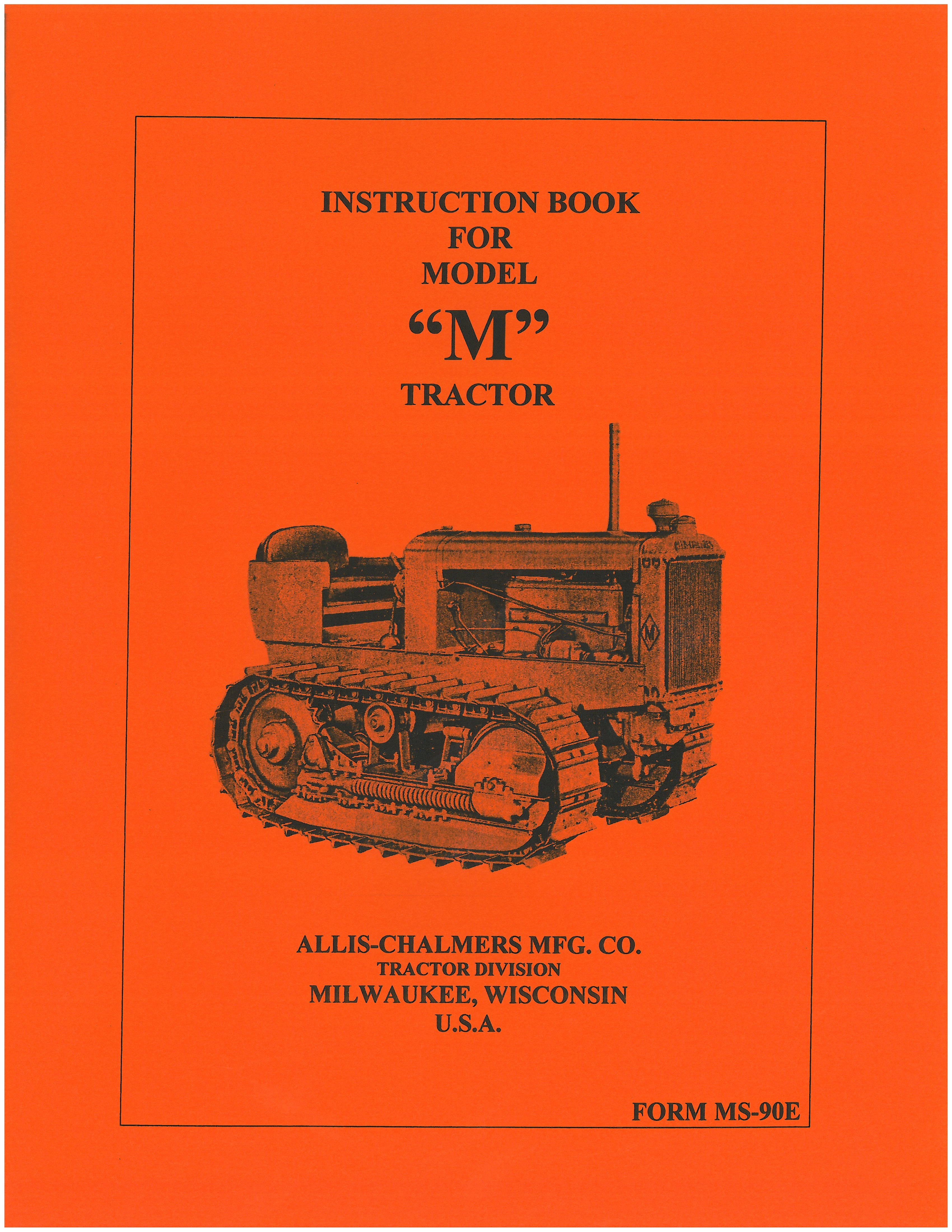 BB-AC-OM-M Binder Books IH MANUALS & DECALS