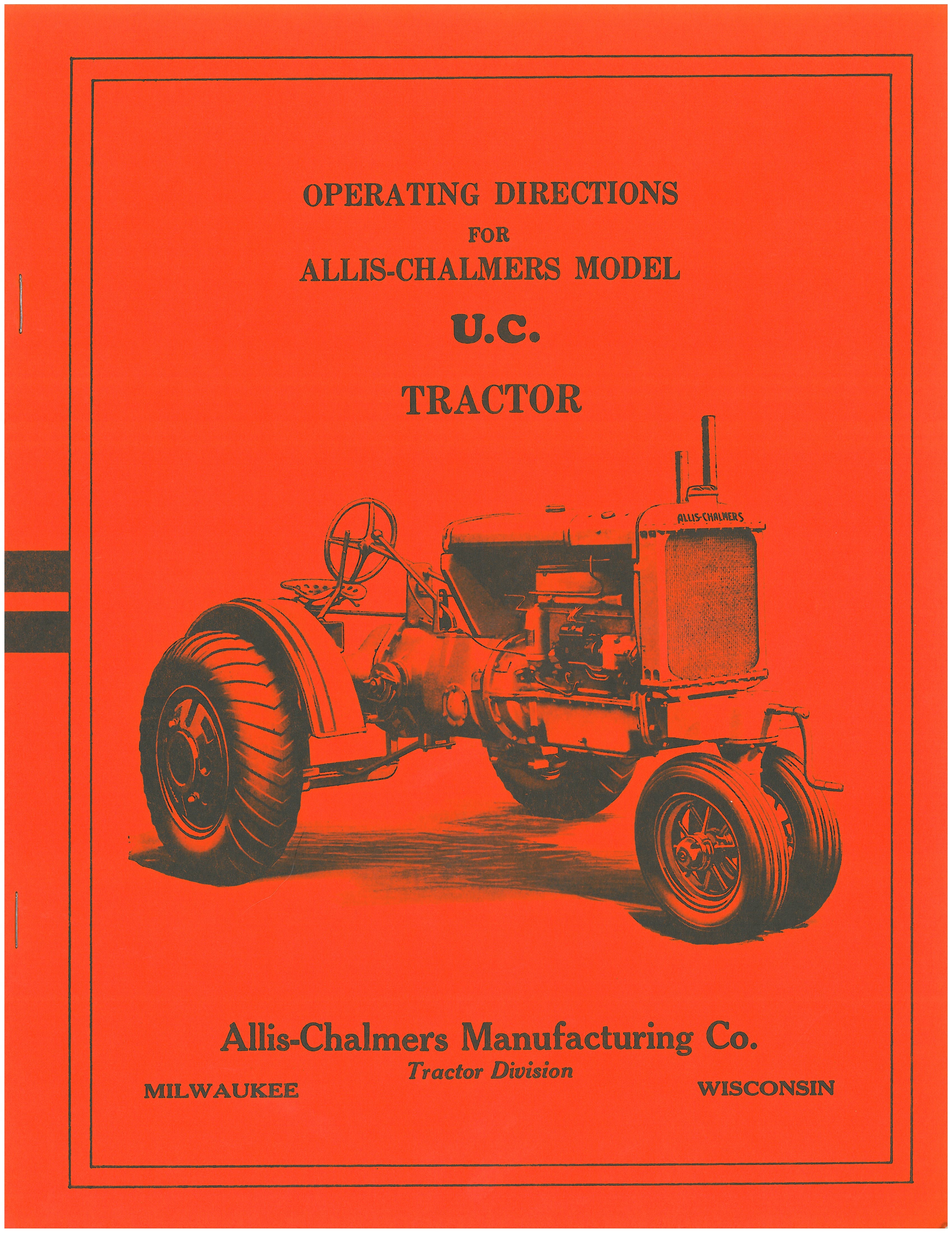 BB-AC-OM-UC Binder Books IH MANUALS & DECALS