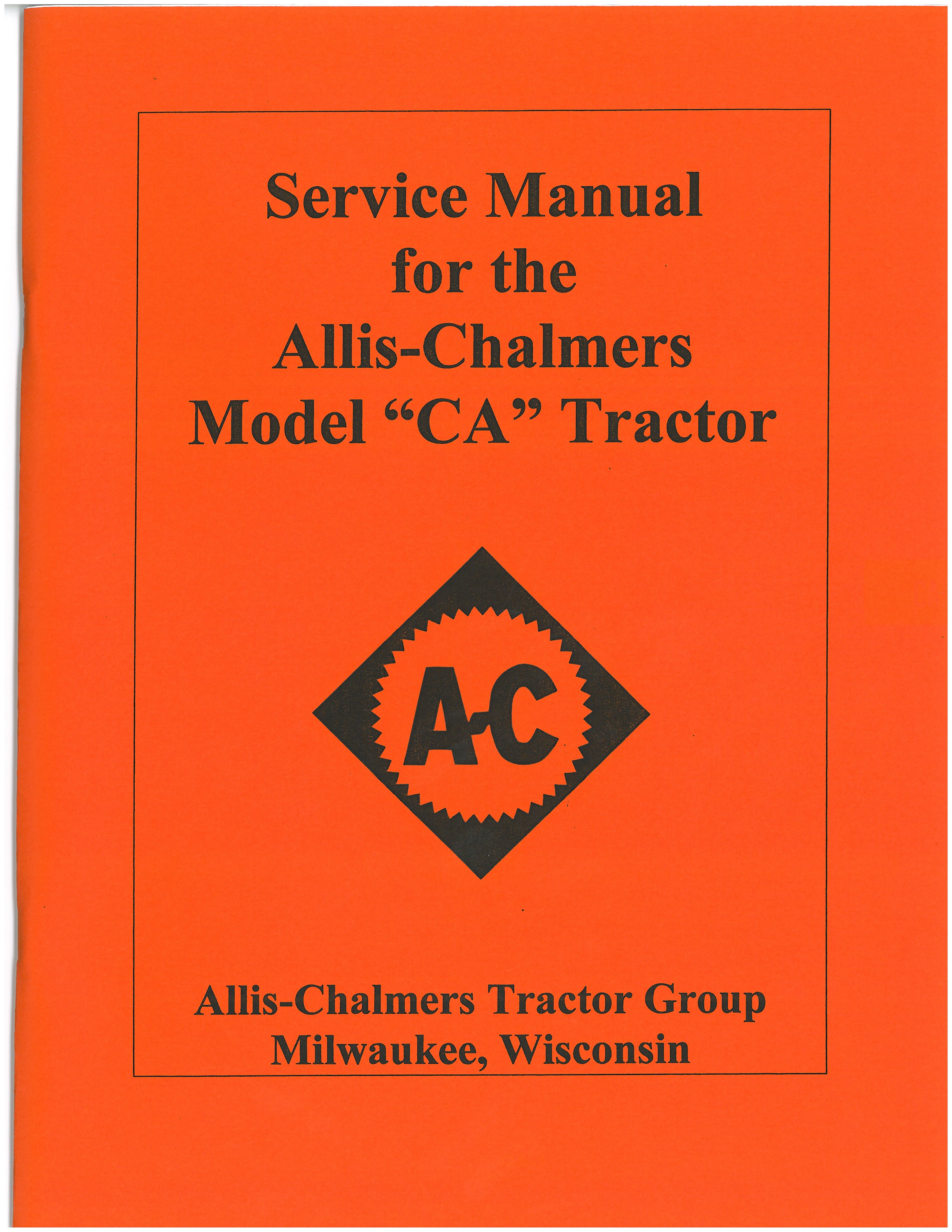 BB-AC-SM-CA Binder Books IH MANUALS & DECALS