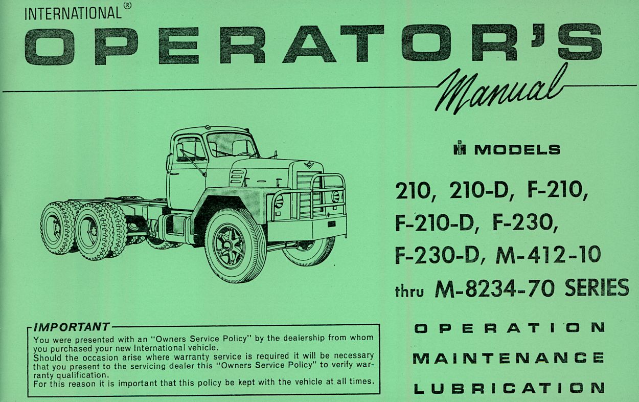 BB-1002853 Binder Books IH MANUALS & DECALS