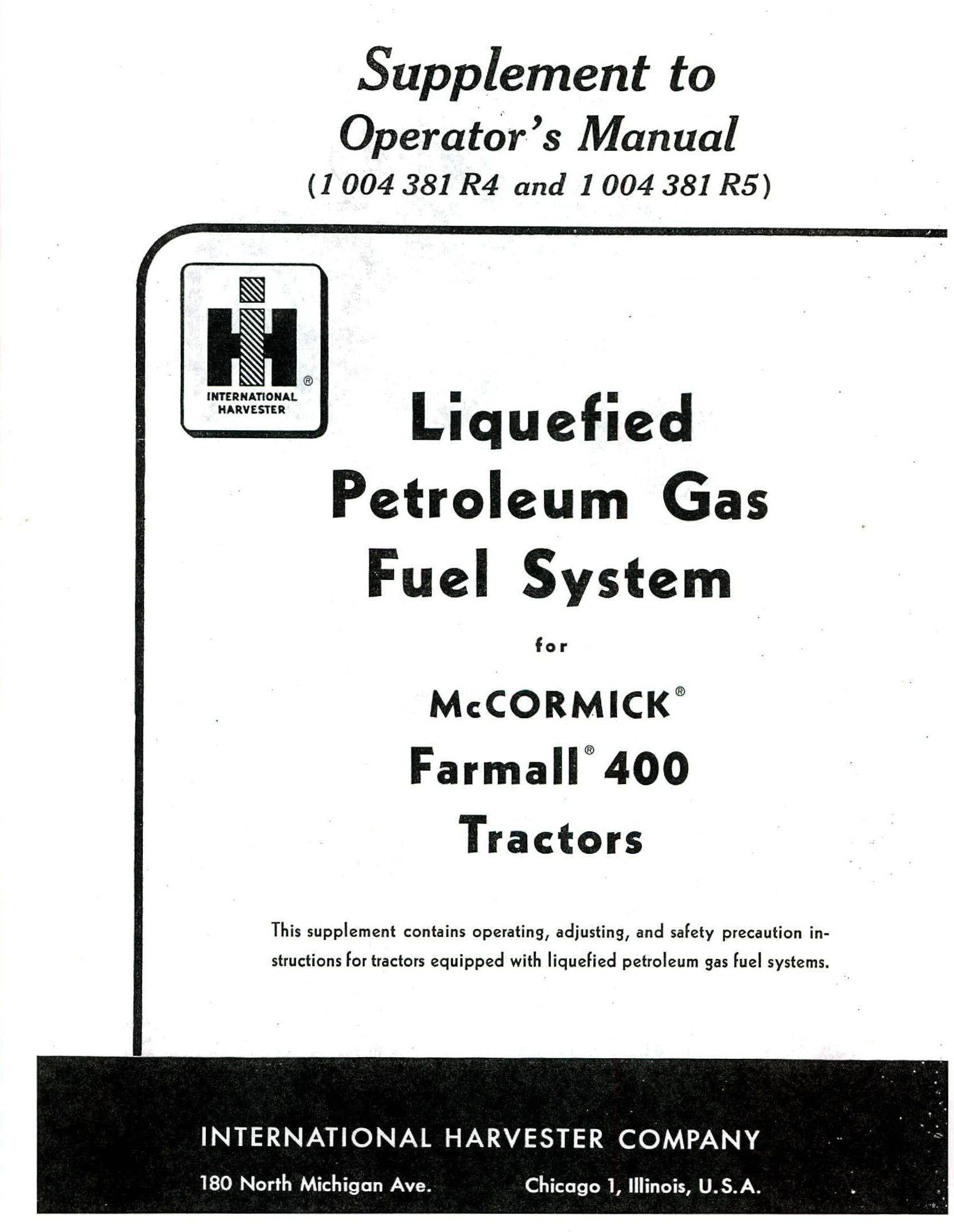 BB-1004452 Binder Books IH MANUALS & DECALS