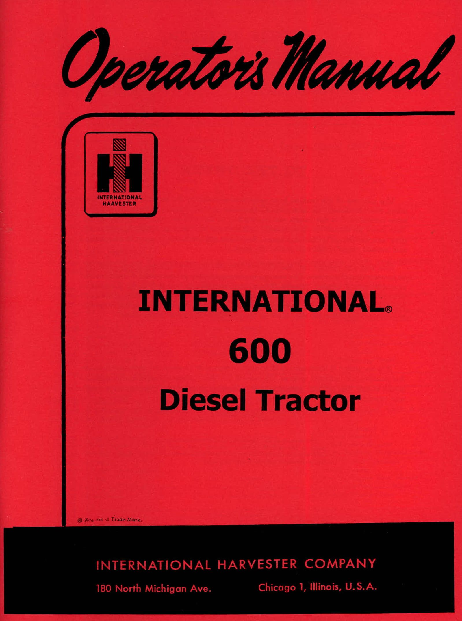 BB-1004458 Binder Books IH MANUALS & DECALS