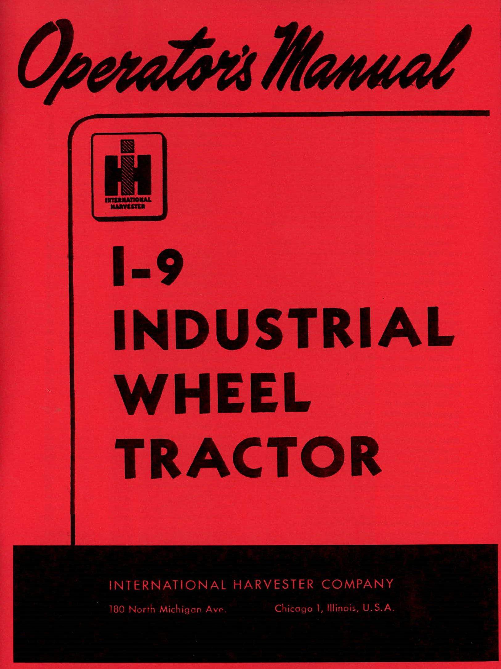 BB-1004665 Binder Books IH MANUALS & DECALS