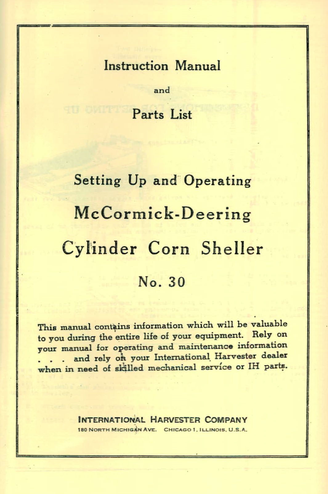 BB-1005582 Binder Books IH MANUALS & DECALS