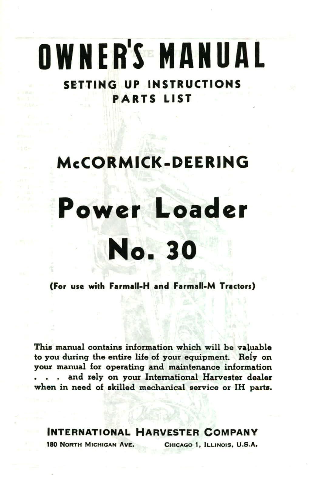 BB-1005691 Binder Books IH MANUALS & DECALS