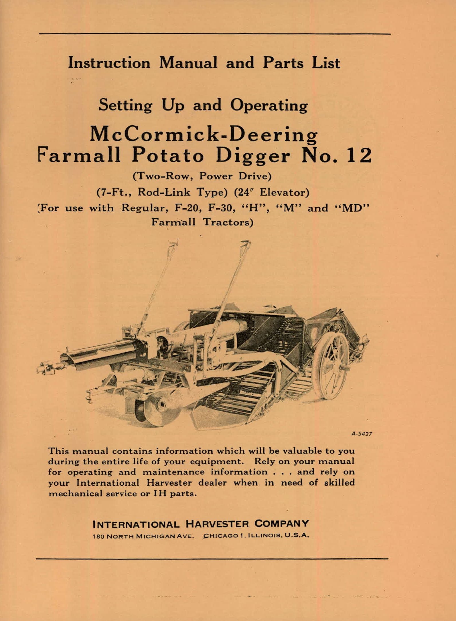 BB-1005710 Binder Books IH MANUALS & DECALS