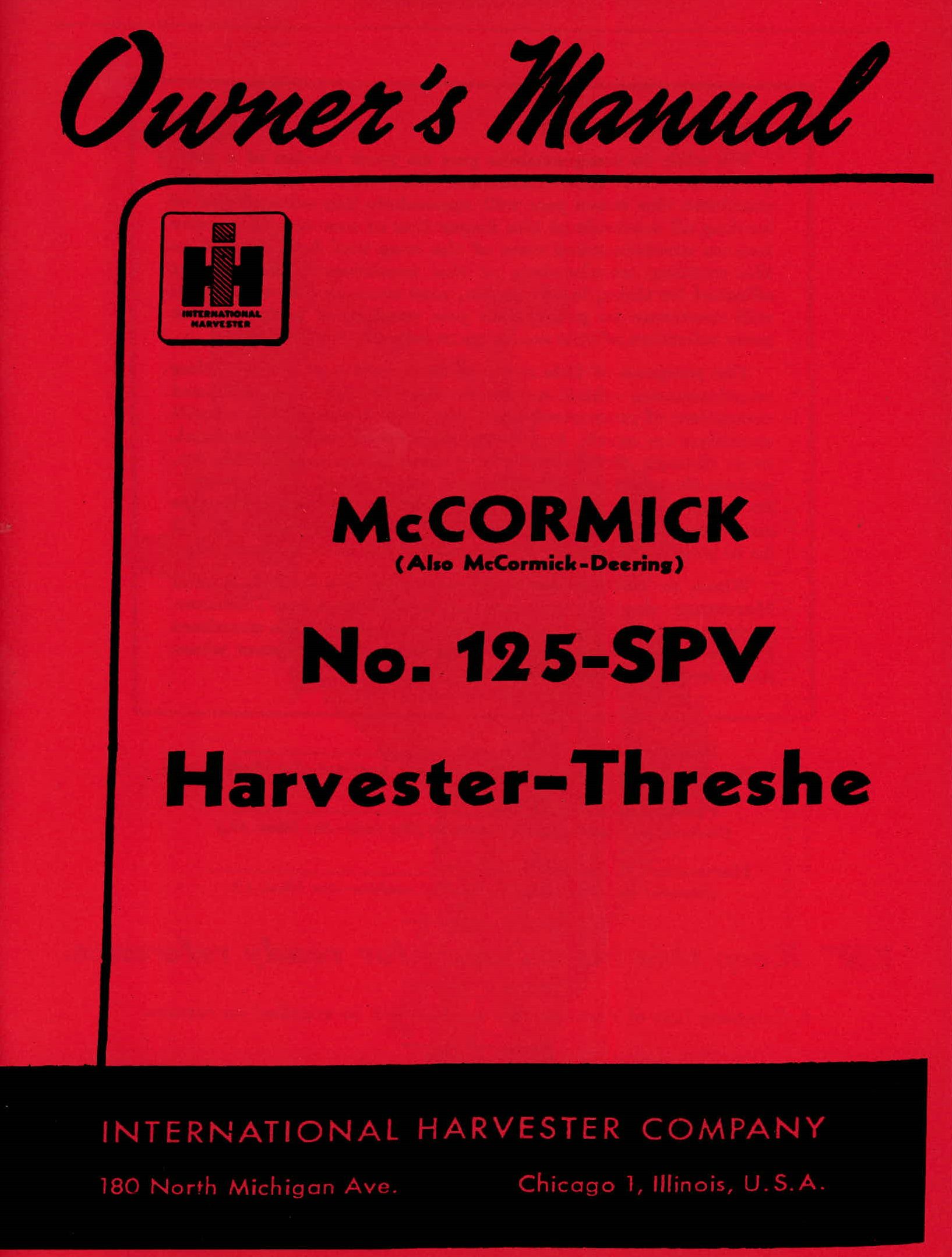 BB-1006338 Binder Books IH MANUALS & DECALS