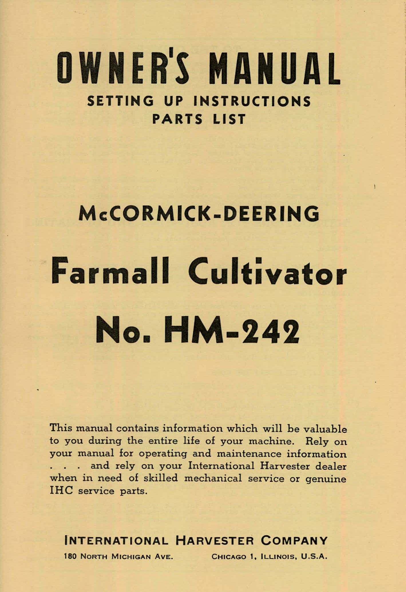 BB-1006586 Binder Books IH MANUALS & DECALS