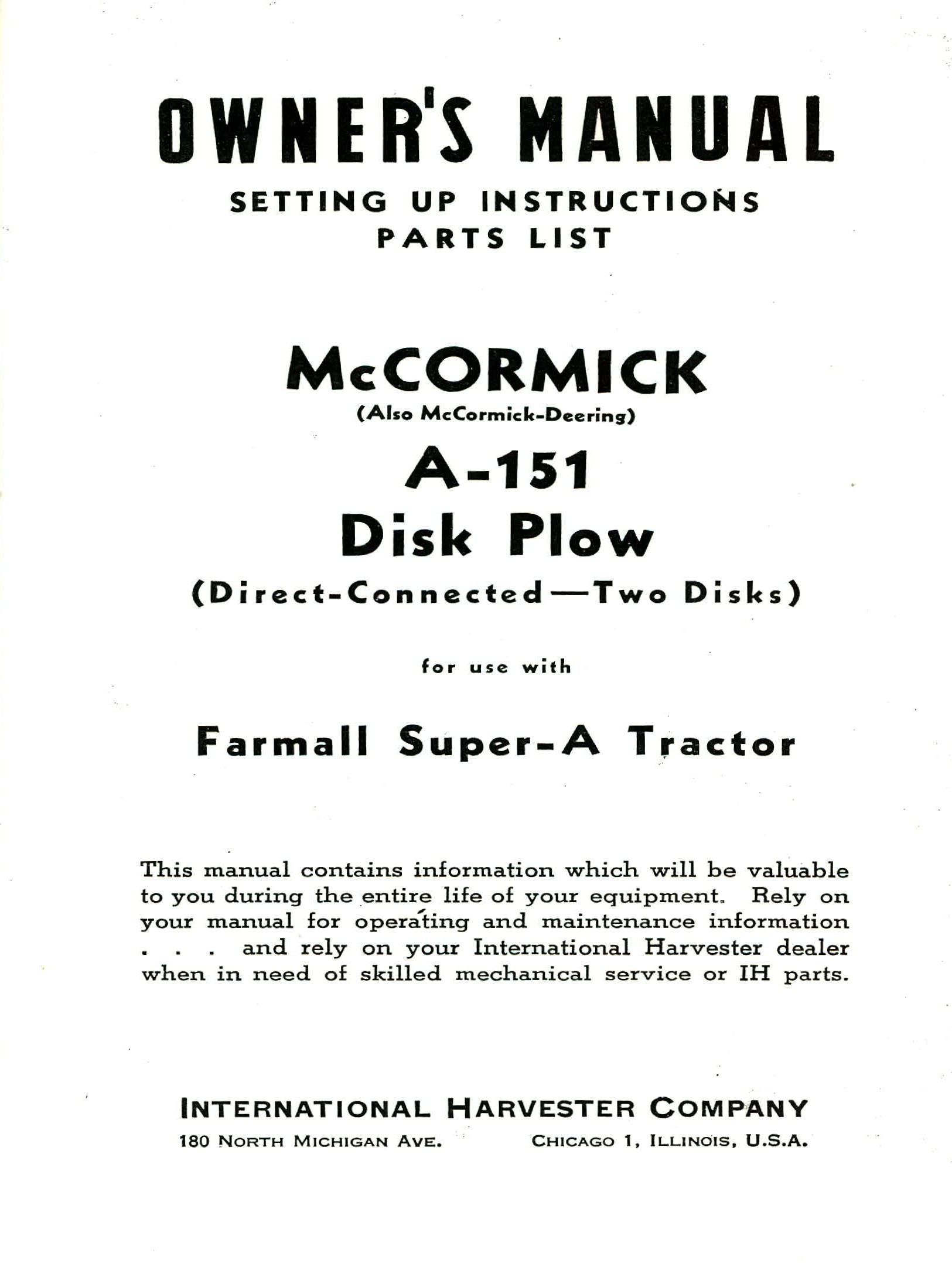 BB-1006696 Binder Books IH MANUALS & DECALS