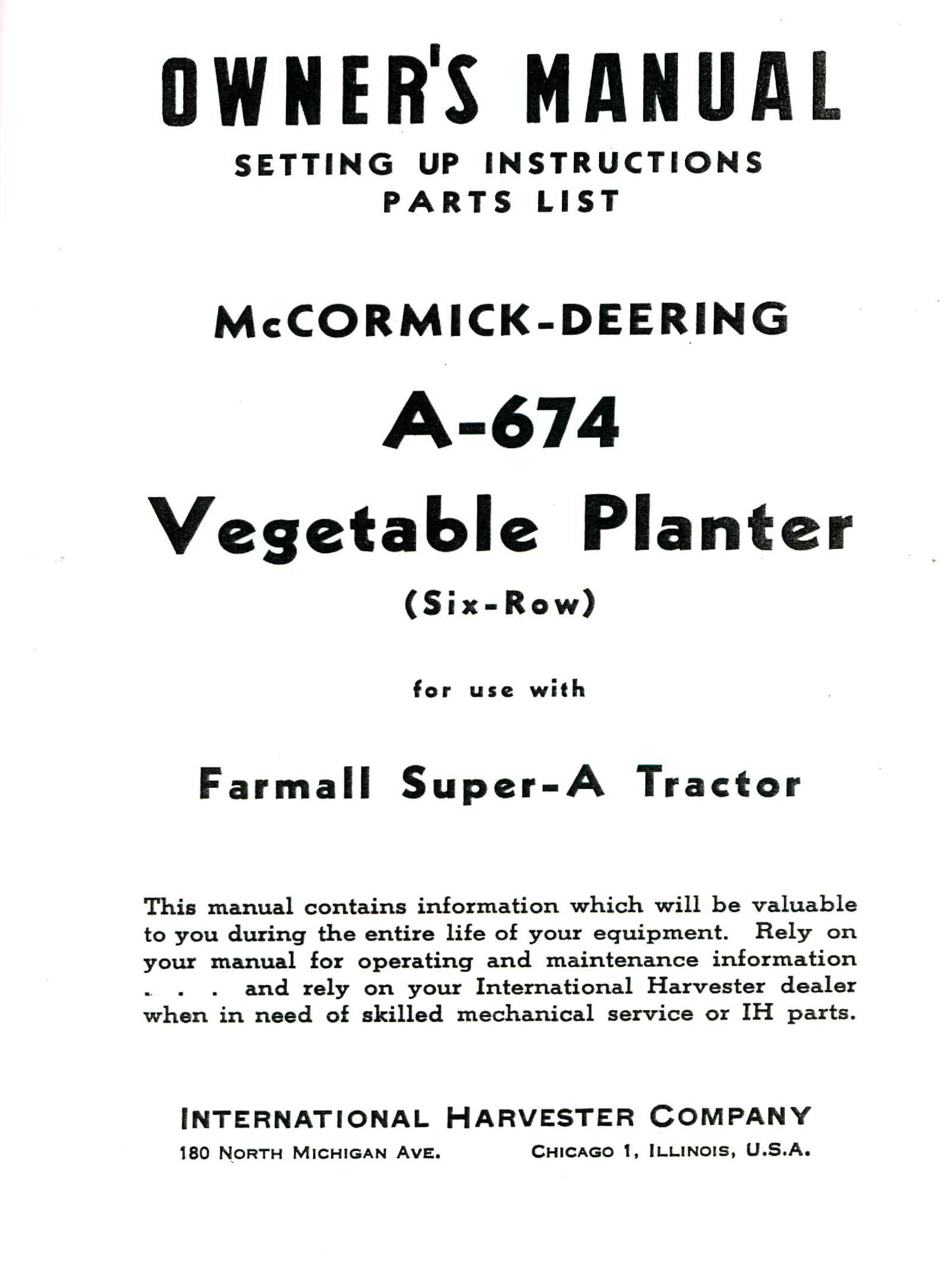 BB-1006697 Binder Books IH MANUALS & DECALS