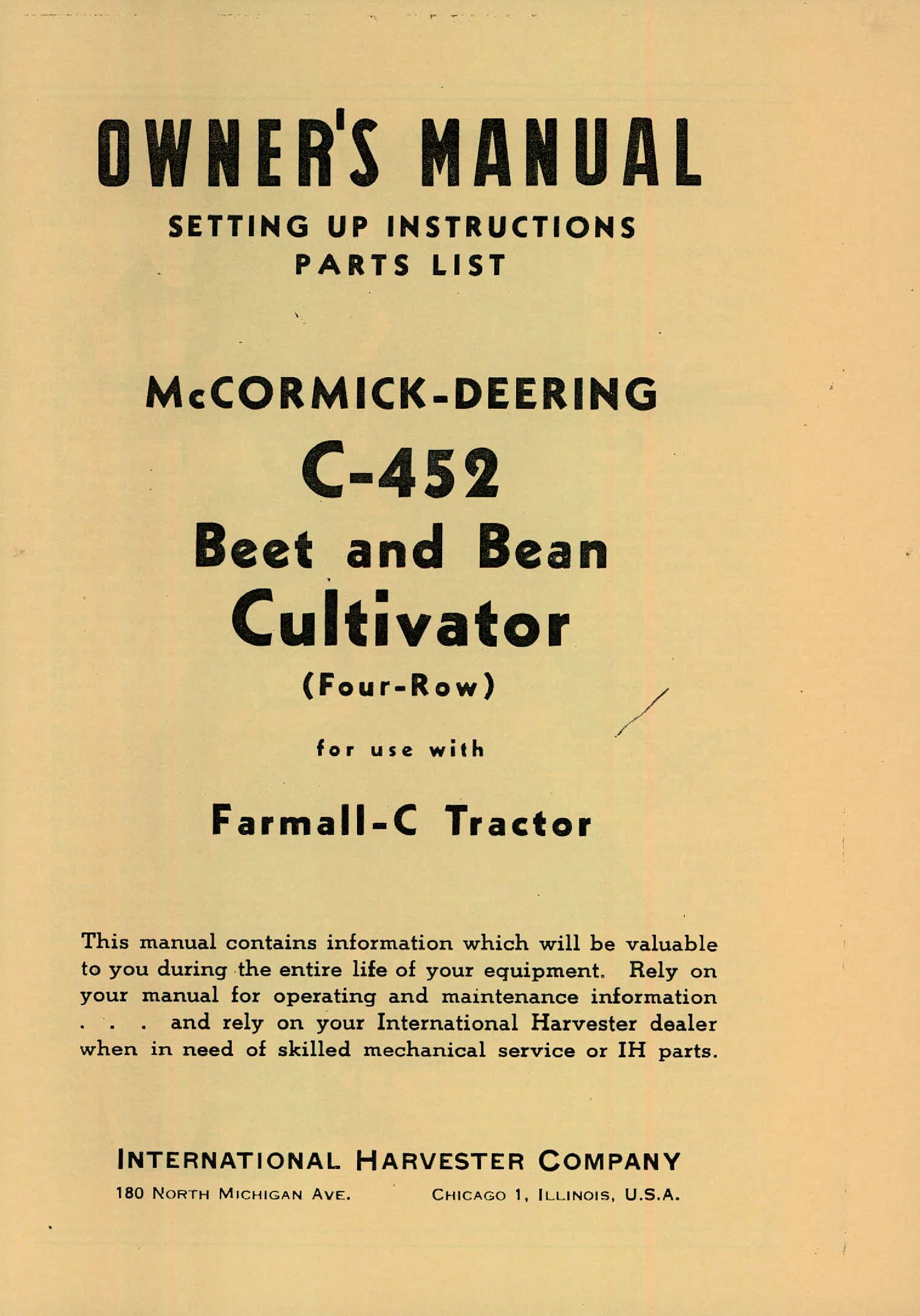 BB-1006707 Binder Books IH MANUALS & DECALS