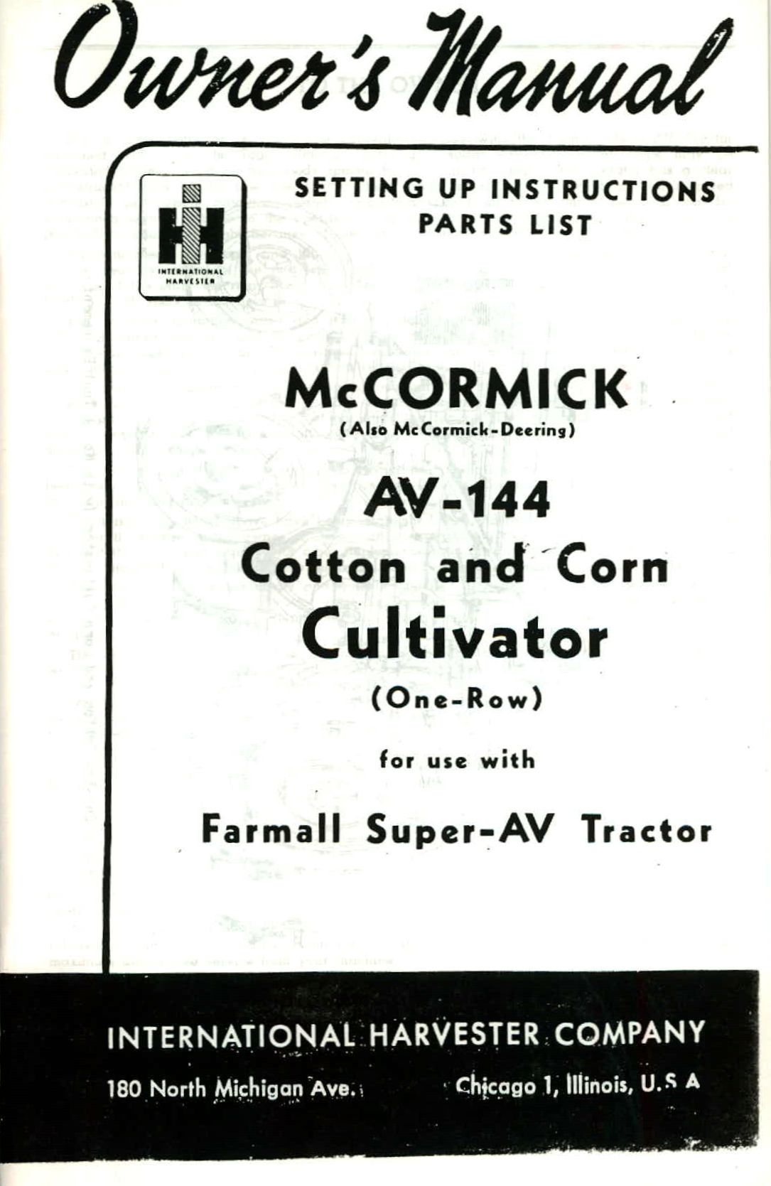 BB-1006717 Binder Books IH MANUALS & DECALS