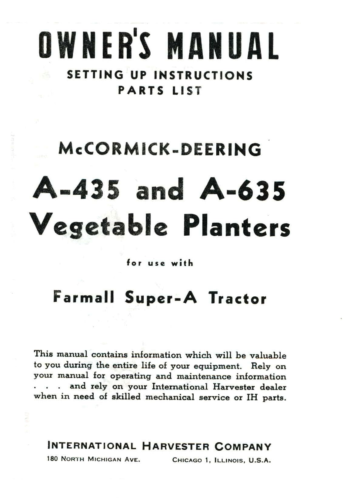 BB-1006755 Binder Books IH MANUALS & DECALS