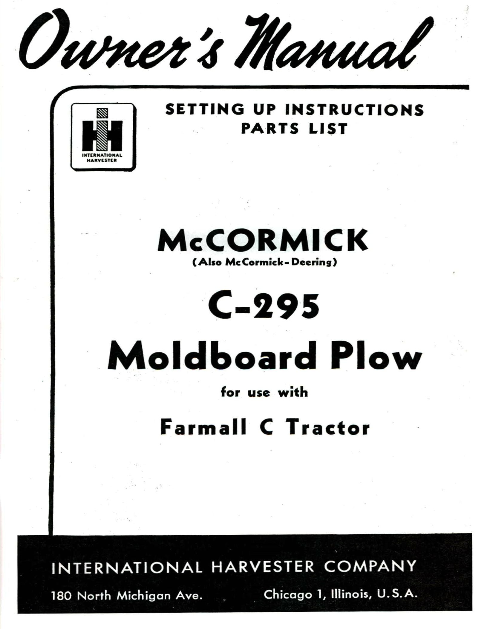 BB-1006839 Binder Books IH MANUALS & DECALS