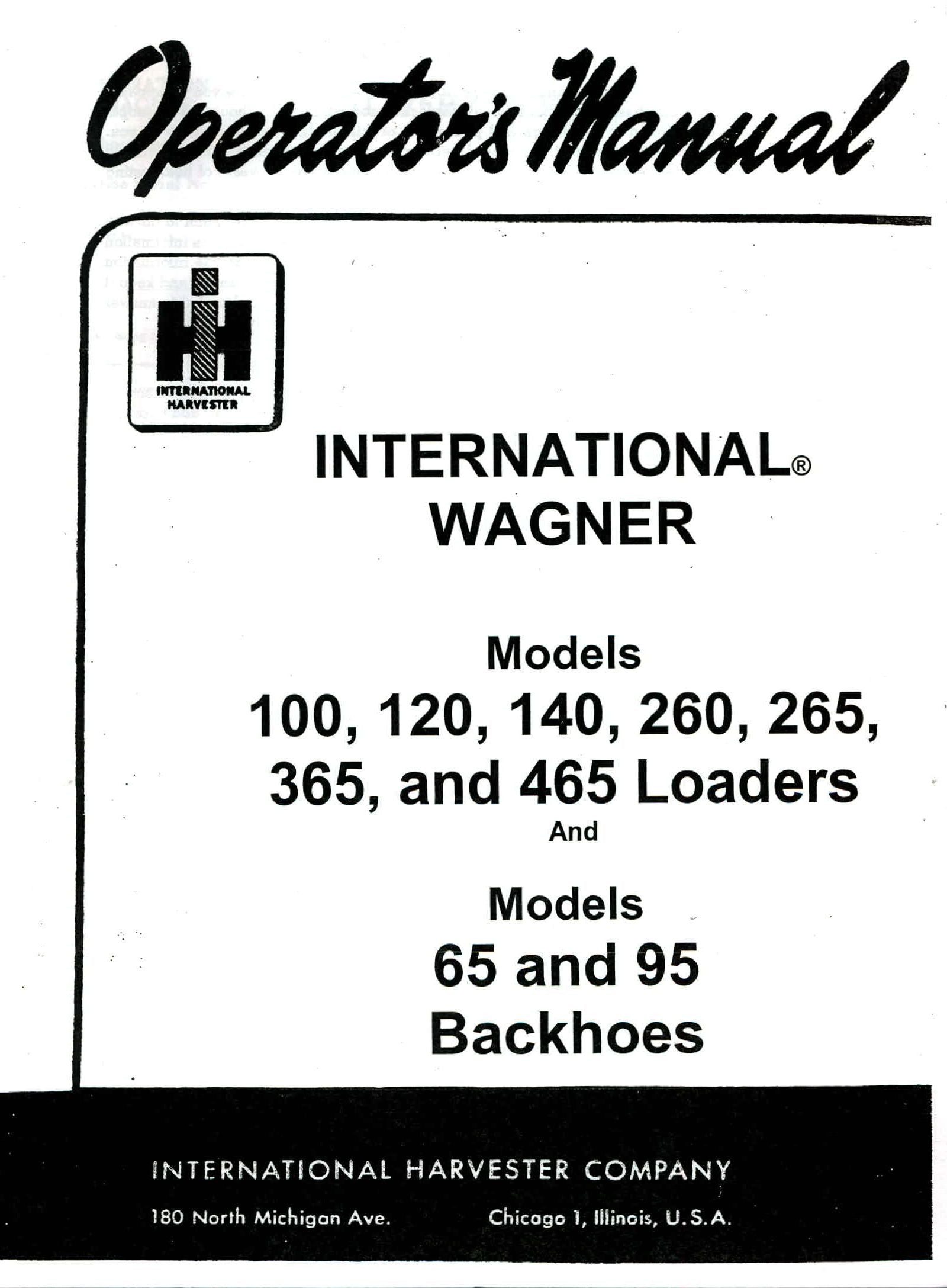 BB-1008456 Binder Books IH MANUALS & DECALS