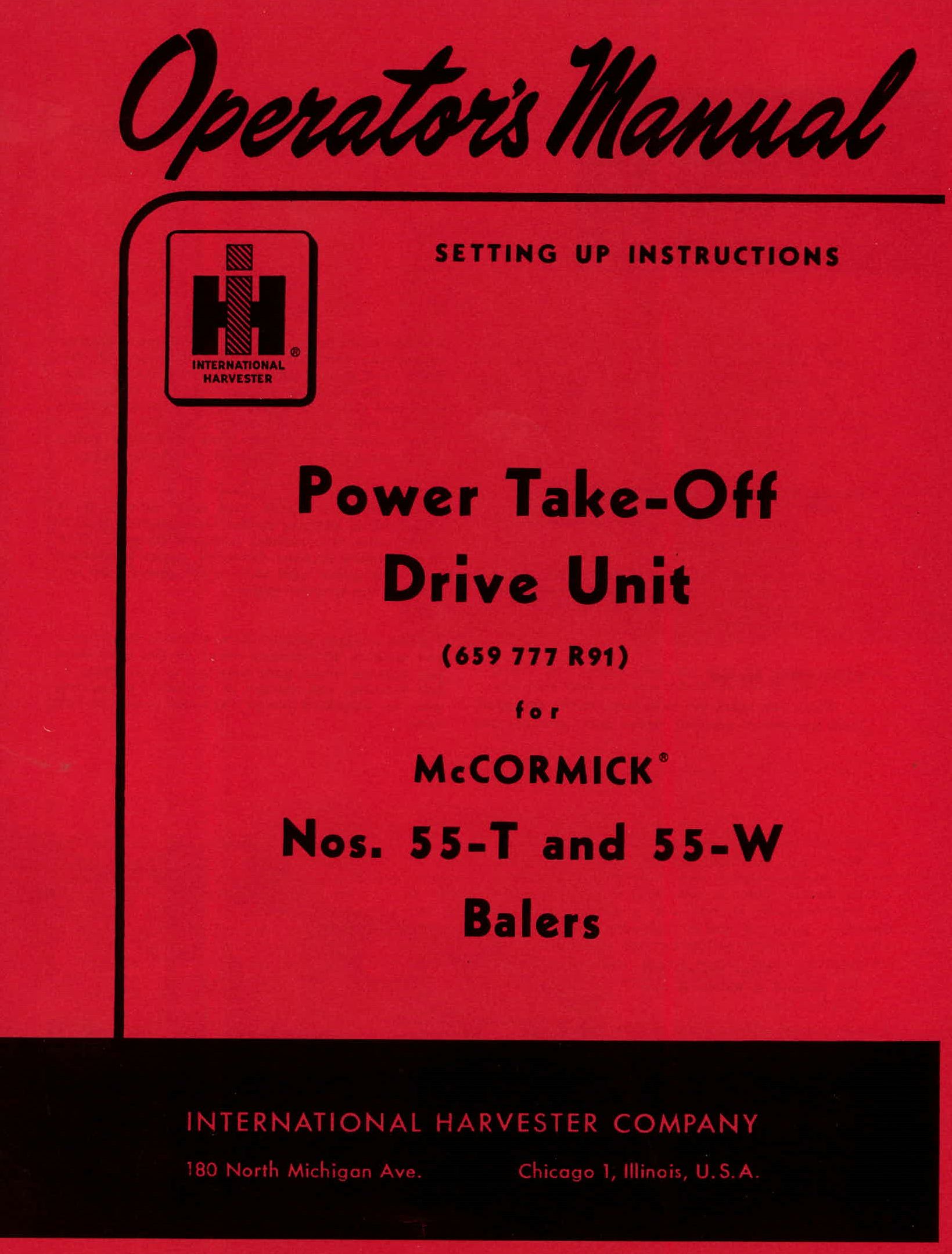 BB-1010131 Binder Books IH MANUALS & DECALS