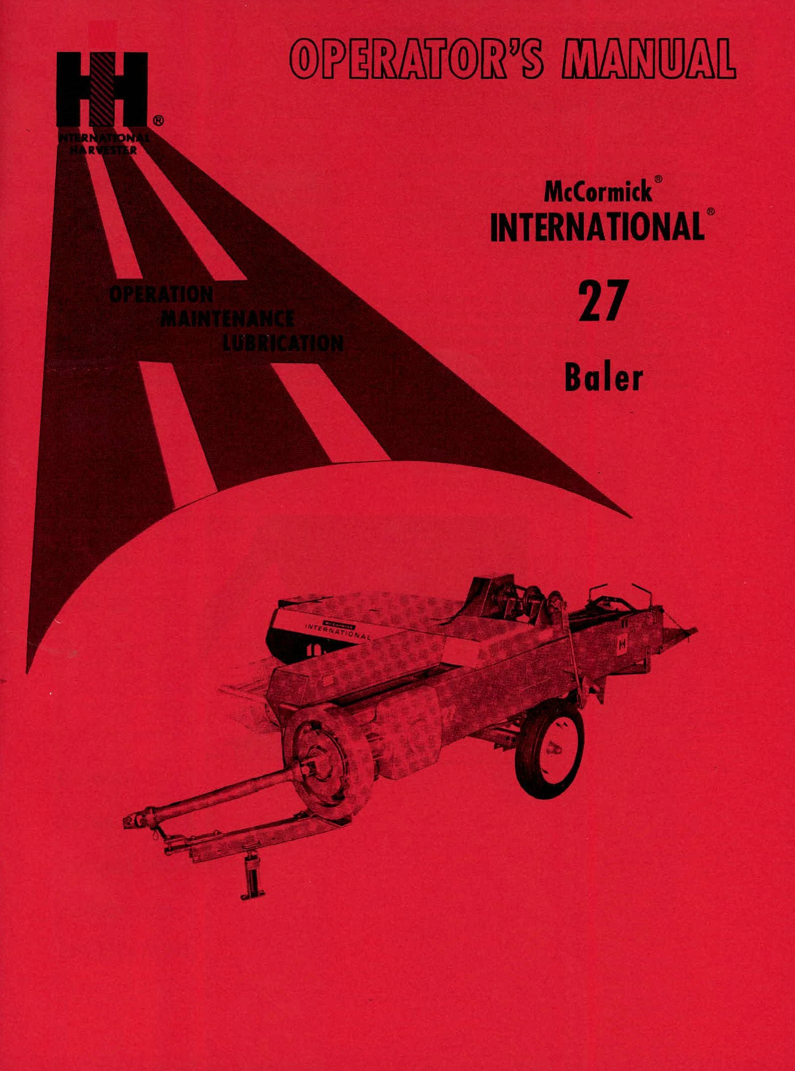 BB-1010420 Binder Books IH MANUALS & DECALS