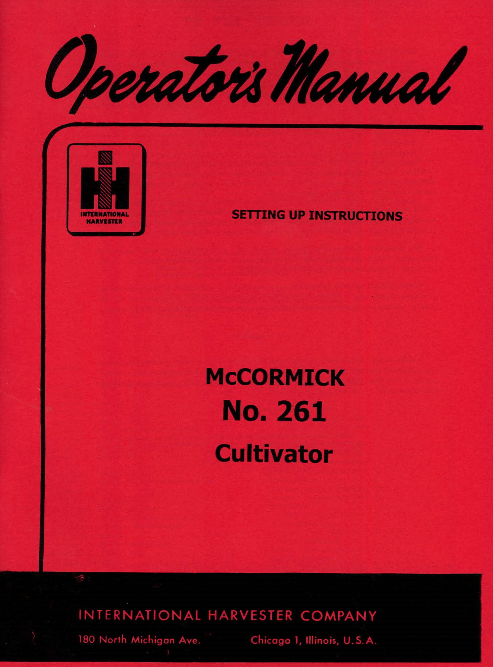 BB-1011759 Binder Books IH MANUALS & DECALS